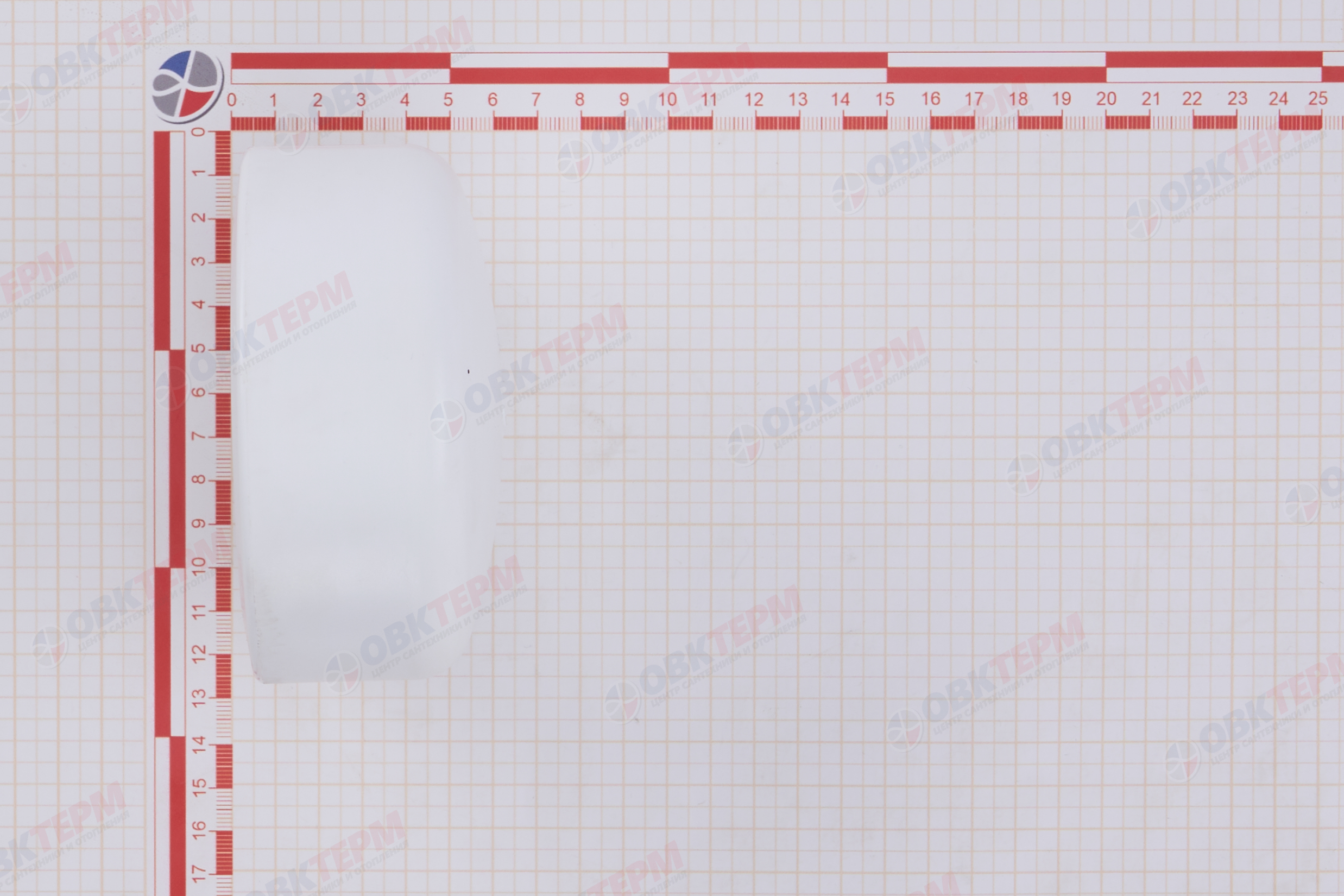 Заглушка  90   БЕЛАЯ PP-R    (RTP)    (14/2) - миниатюра №5