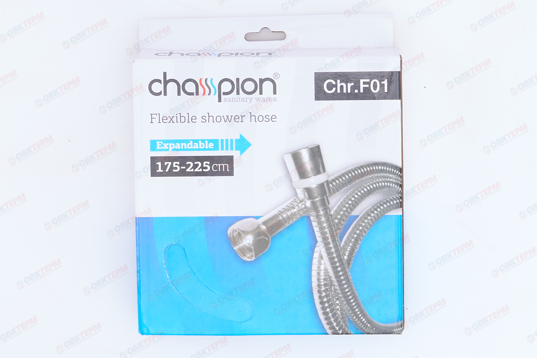 Шланг д/душа CHAMPION F01 растяжной 1,75-2,25м коробка (48 шт/ящ) - Изображение №4