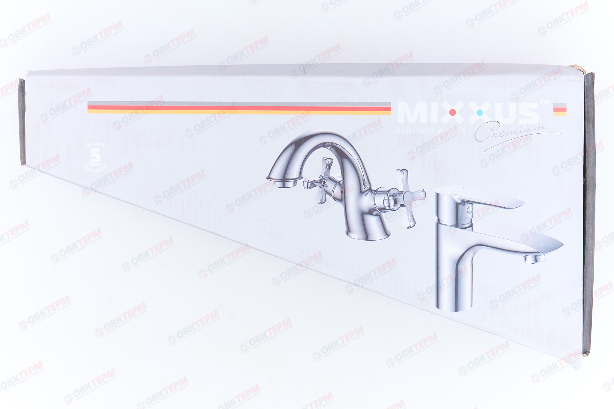 Смеситель д/ванны MIXXUS PREMIUM EDEM 006 EURO Ø35 WHITE (8 шт/ящ) - миниатюра №6