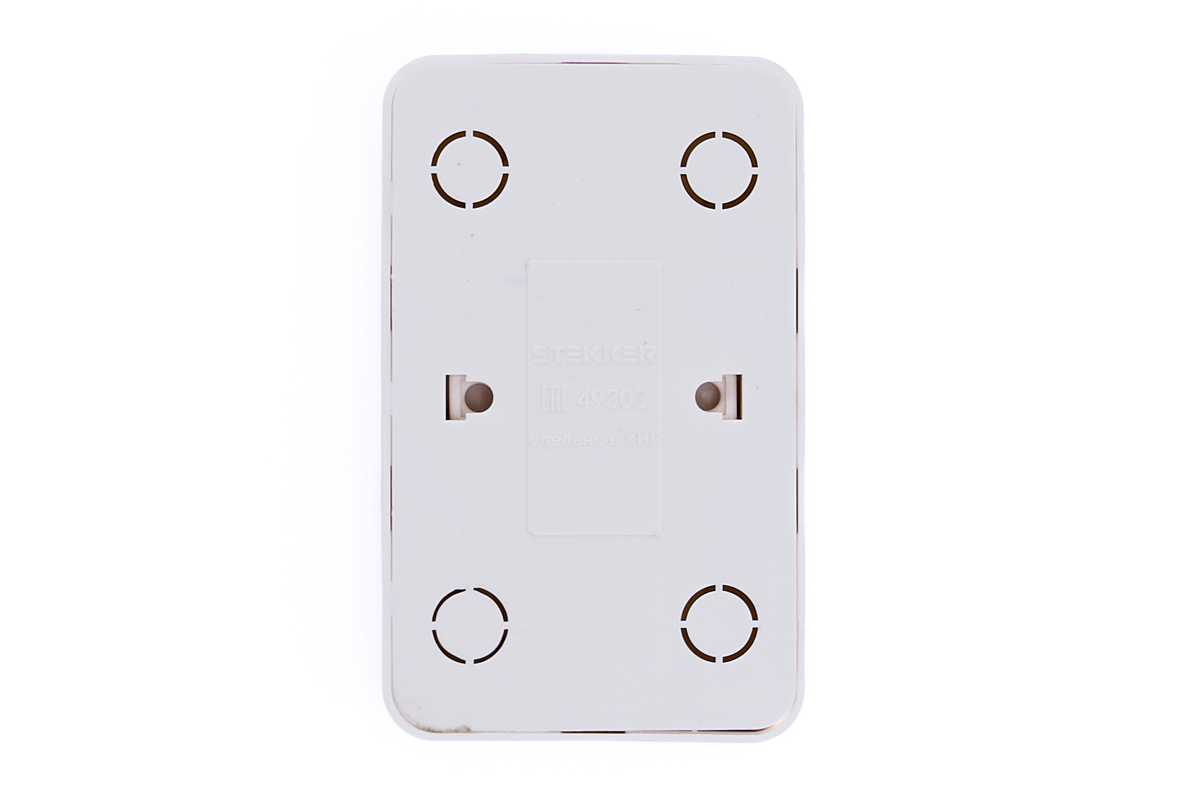 Розетка 2-местная б/з открытой установки, 250В, 10А, IP20, серия София, белый, MST10-12-01 - Изображение №4