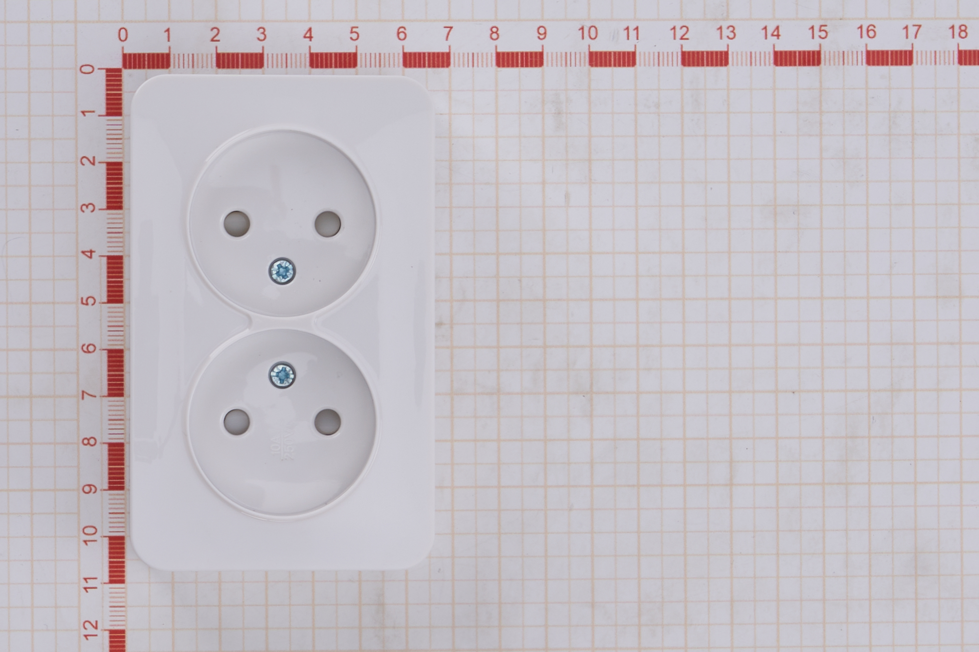 Розетка 2-местная б/з открытой установки, 250В, 10А, IP20, серия София, белый, MST10-12-01 - Изображение №5