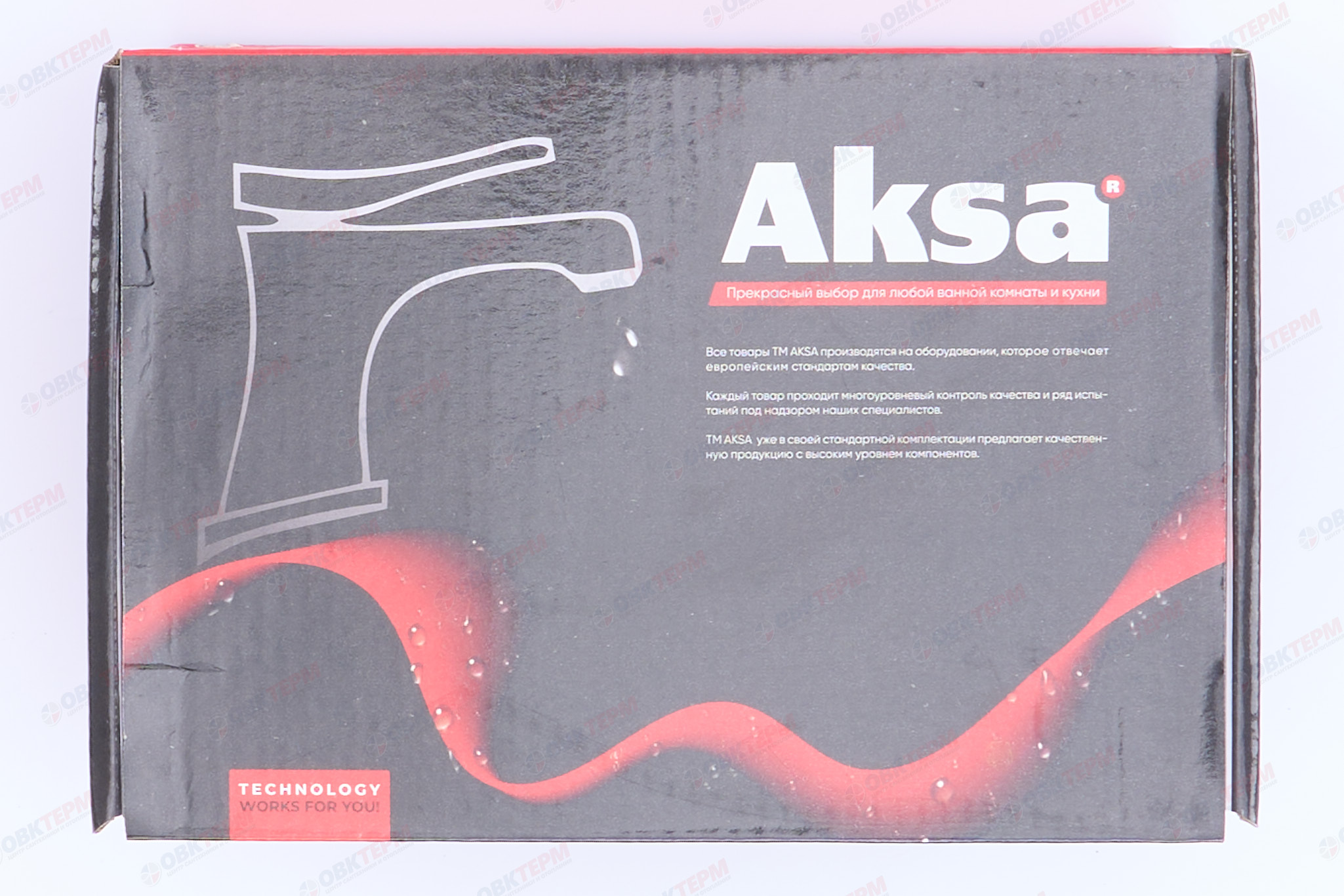 Смеситель д/душа AKSA DUK-05-01 Ø40  (10 шт/ящ) - миниатюра №6