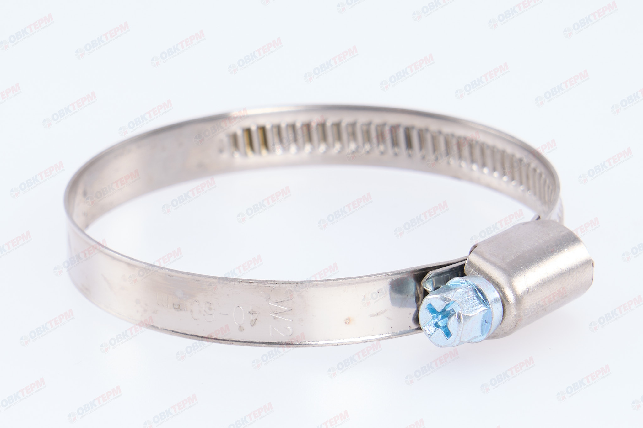 Хомут   40-60 (под отвёртку)                (20 шт) - Изображение №1