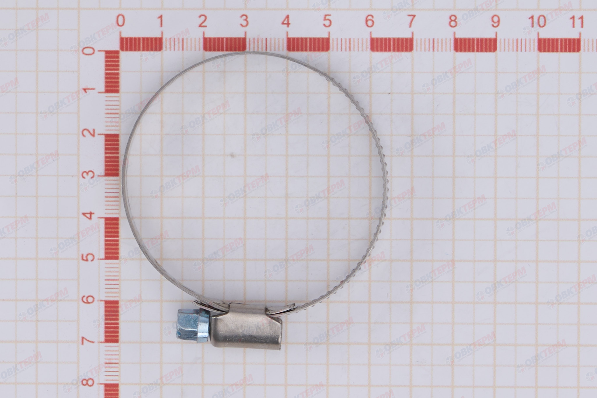 Хомут   40-60 (под отвёртку)                (20 шт) - Изображение №5