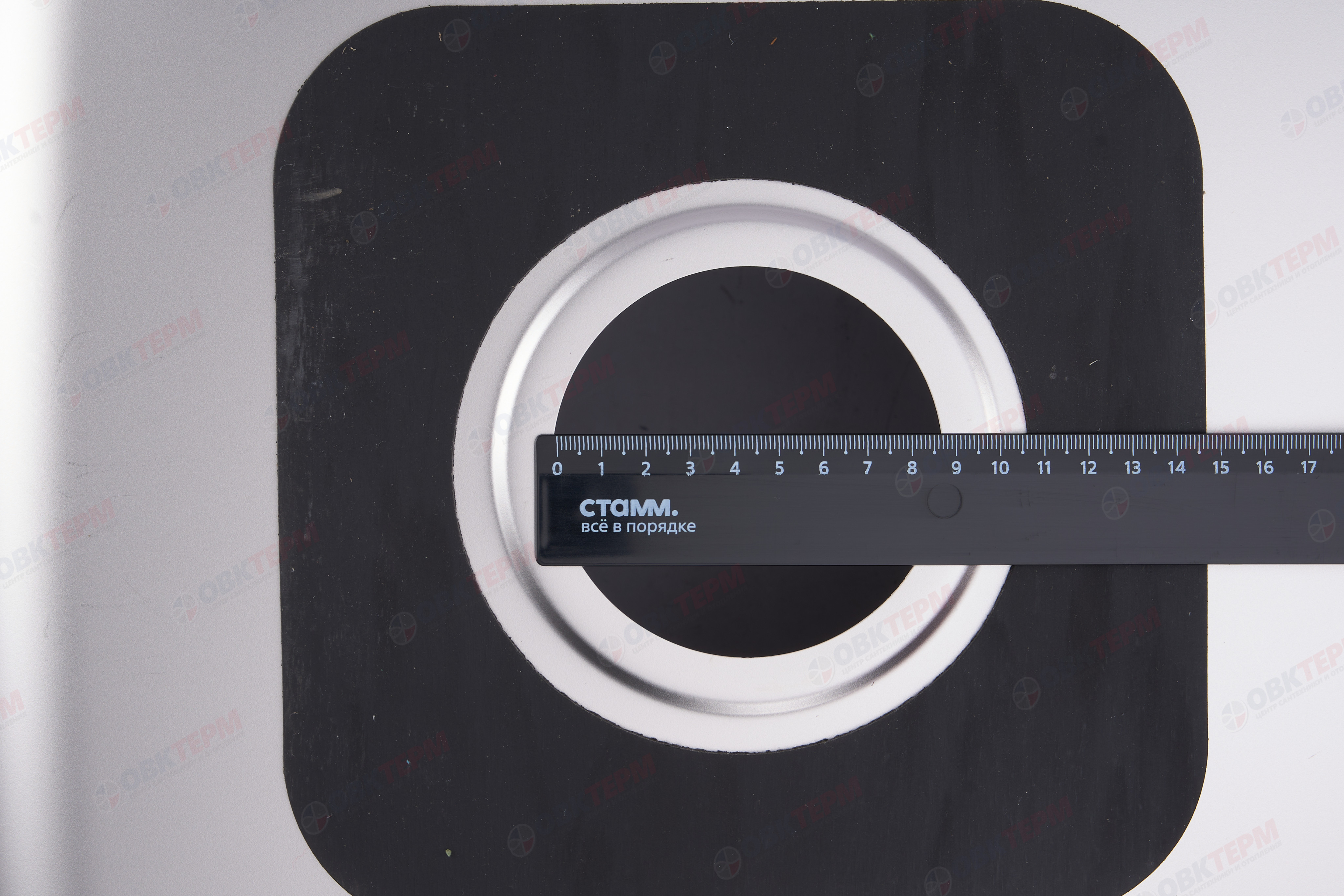 ZERIX мойка Z8060L-08-180E (SATIN) НАКЛАДНАЯ \ с сифоном (7шт/ящ) - миниатюра №10