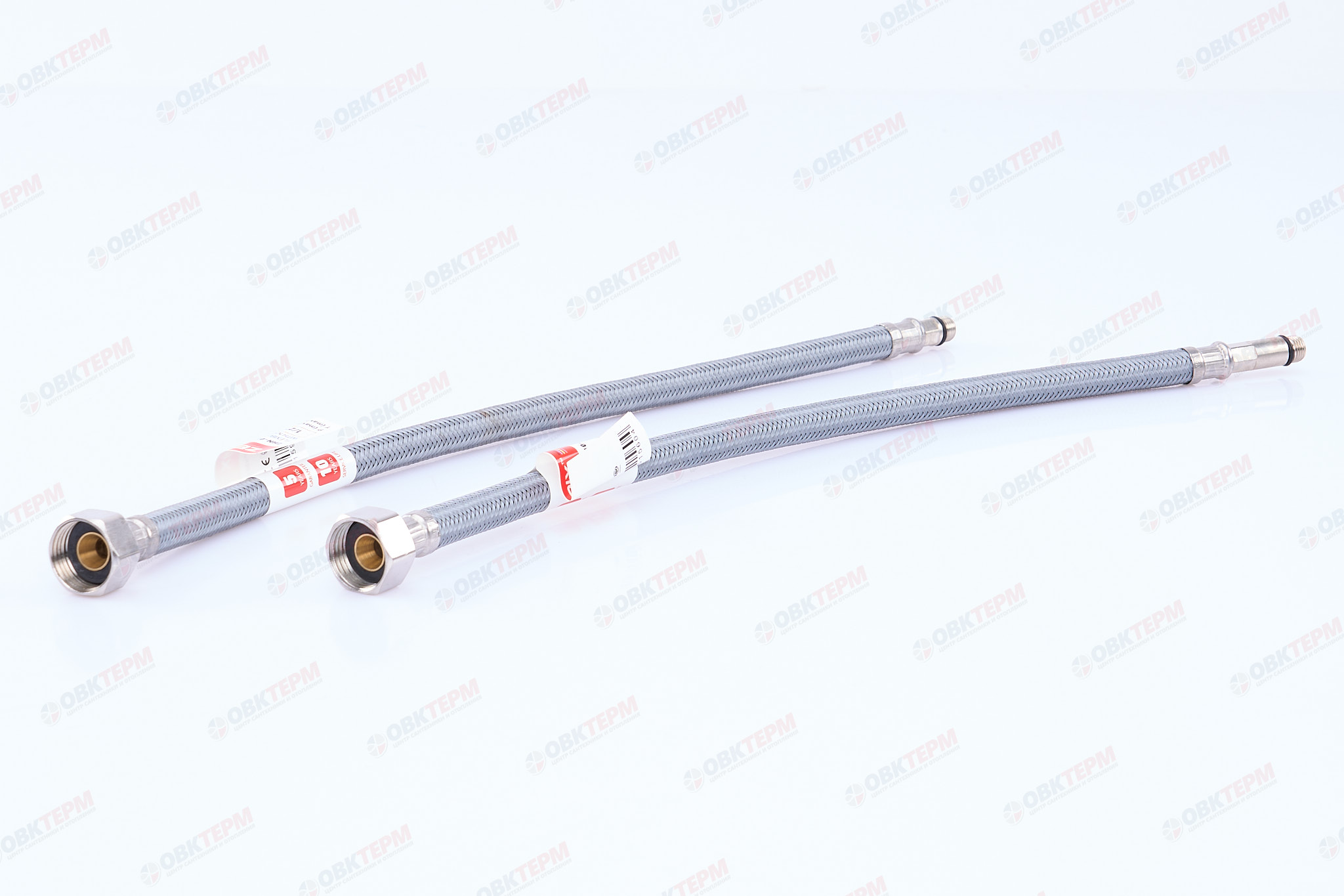 Шланг  1/2" игла  0,3 м  ZERIX нейлон длинный + короткий (125 шт/ящ) - Изображение №2