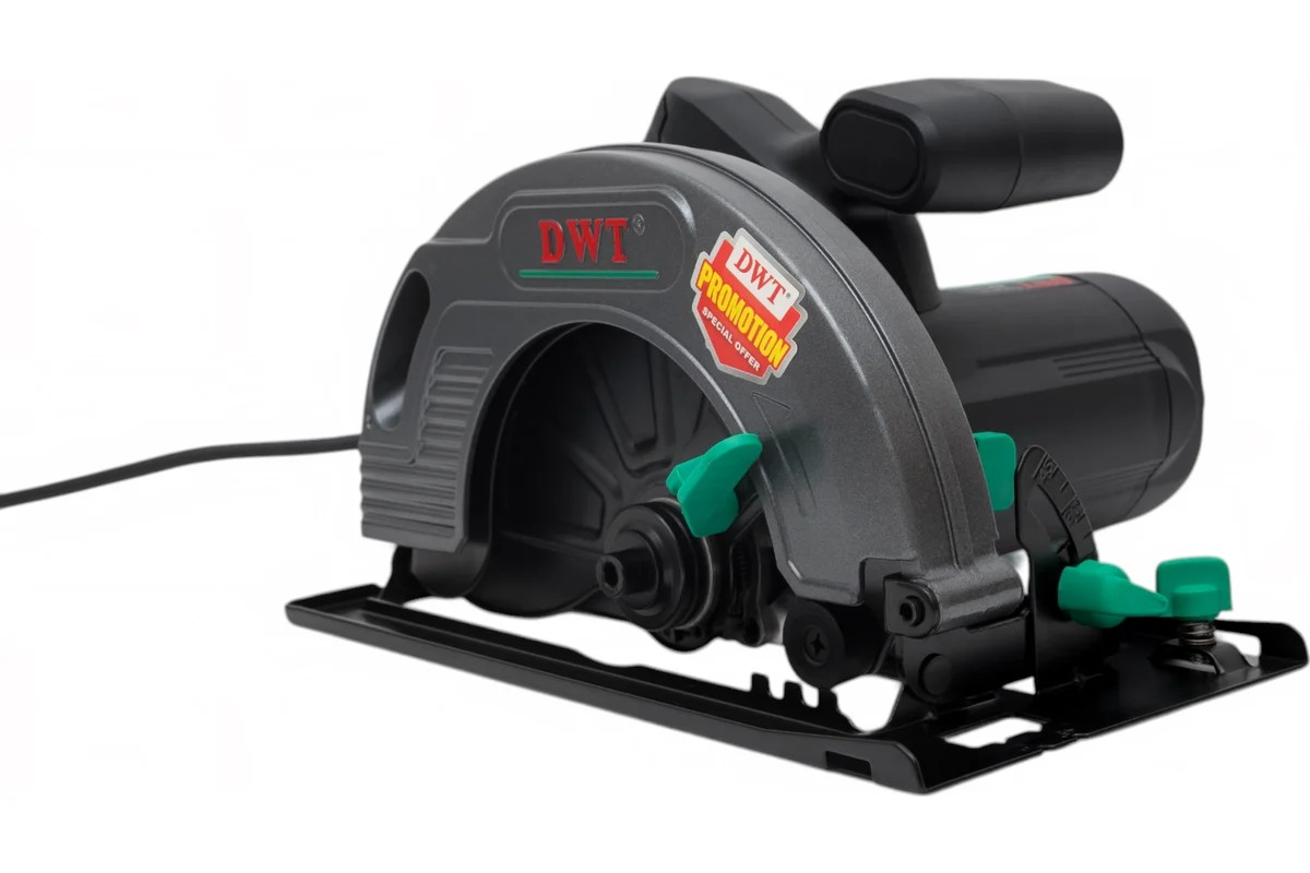 Пила циркулярная DWT (1,5кВт, диск 185мм, глубина 65мм, плавный пуск) - миниатюра №11
