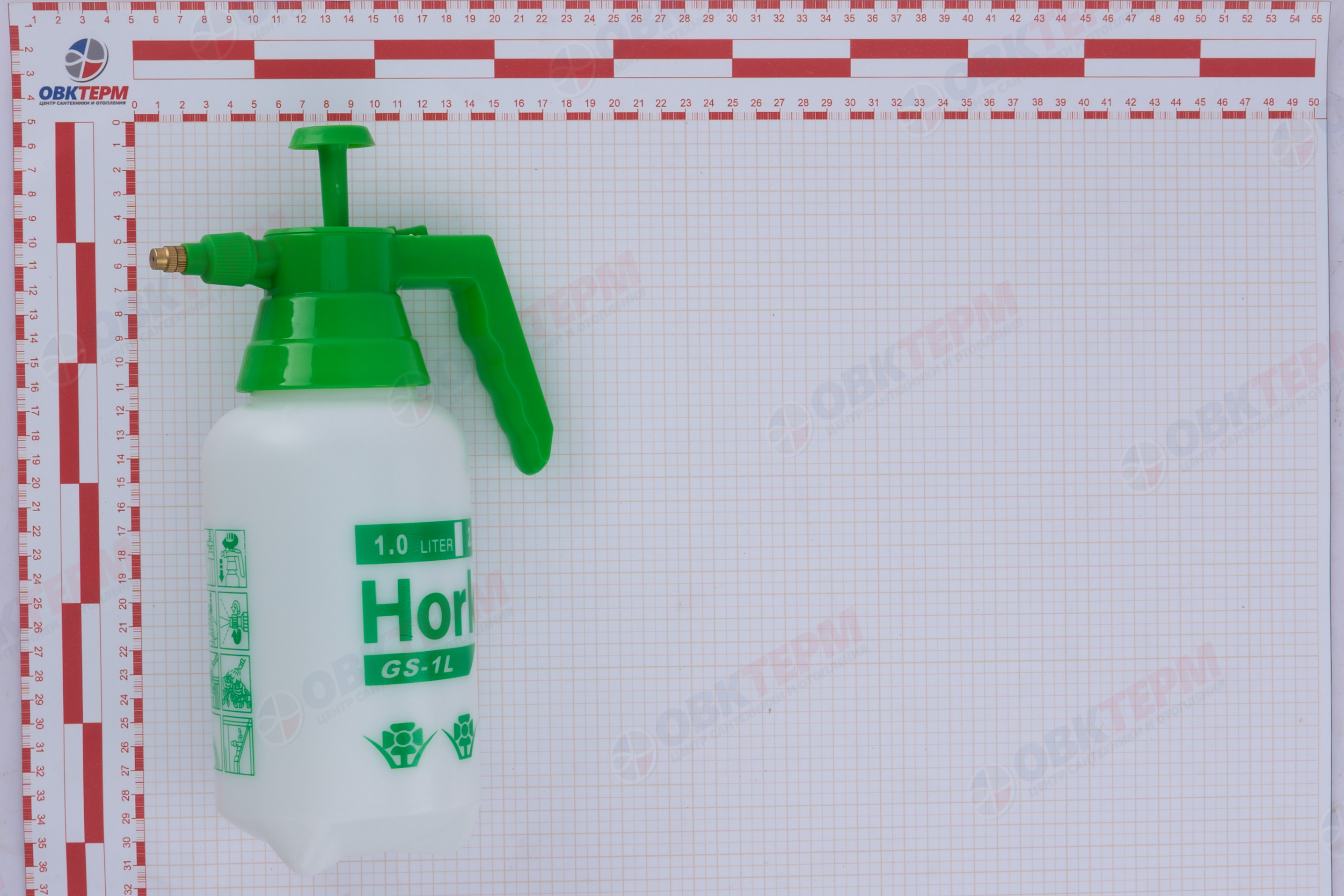 Опрыскиватель помповый ручной 1 литр  HORKE  GS-1L (20 шт/ящ) - миниатюра №6