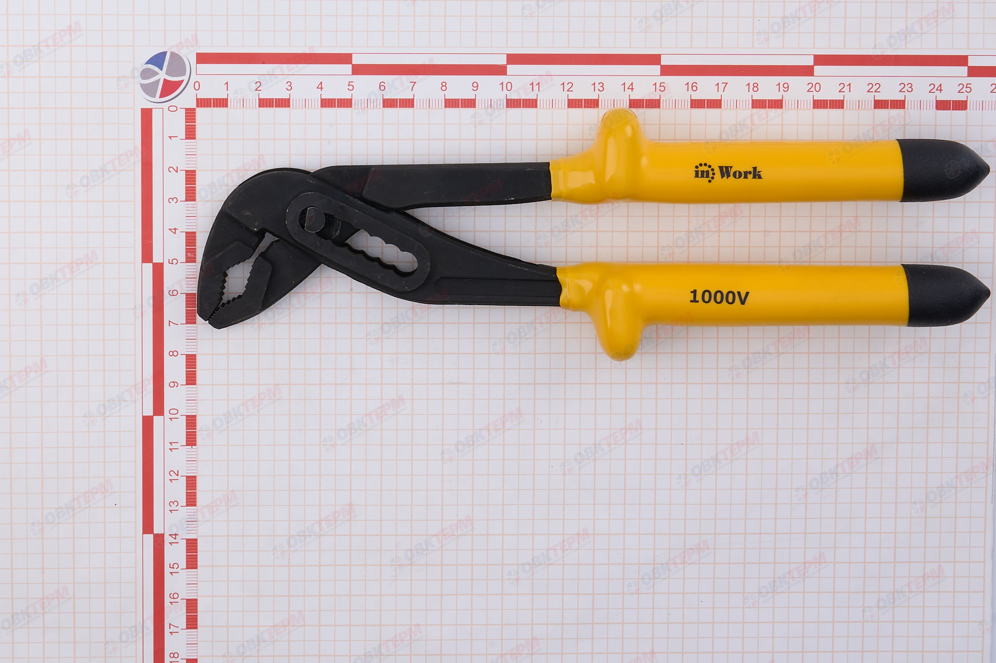 Клещи переставные диэлектрические 250мм InWork - миниатюра №6