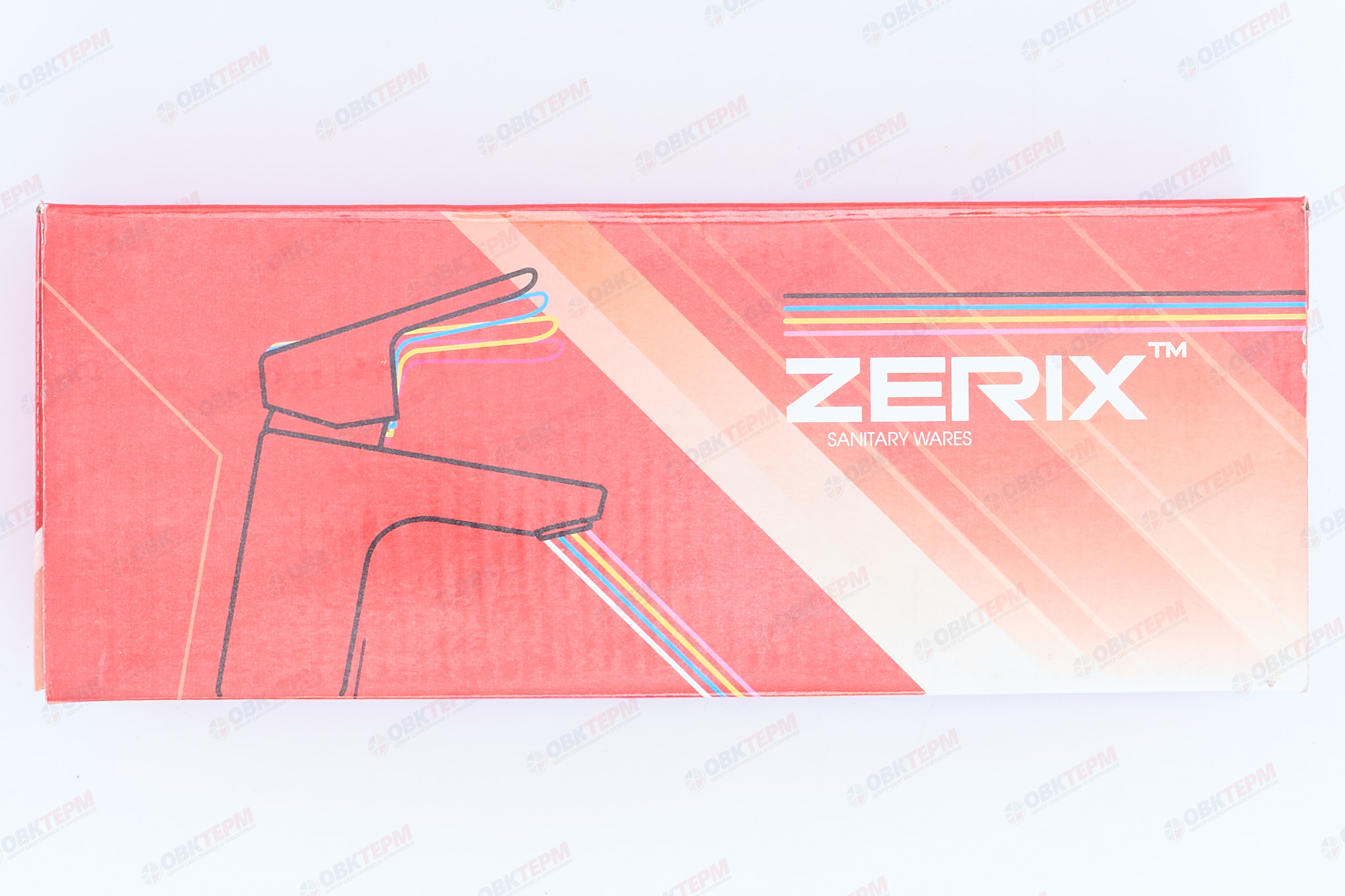 Смеситель д/кухни нерж/сталь ZERIX GTA-005-G  настенный 10 шт/ящ - миниатюра №6