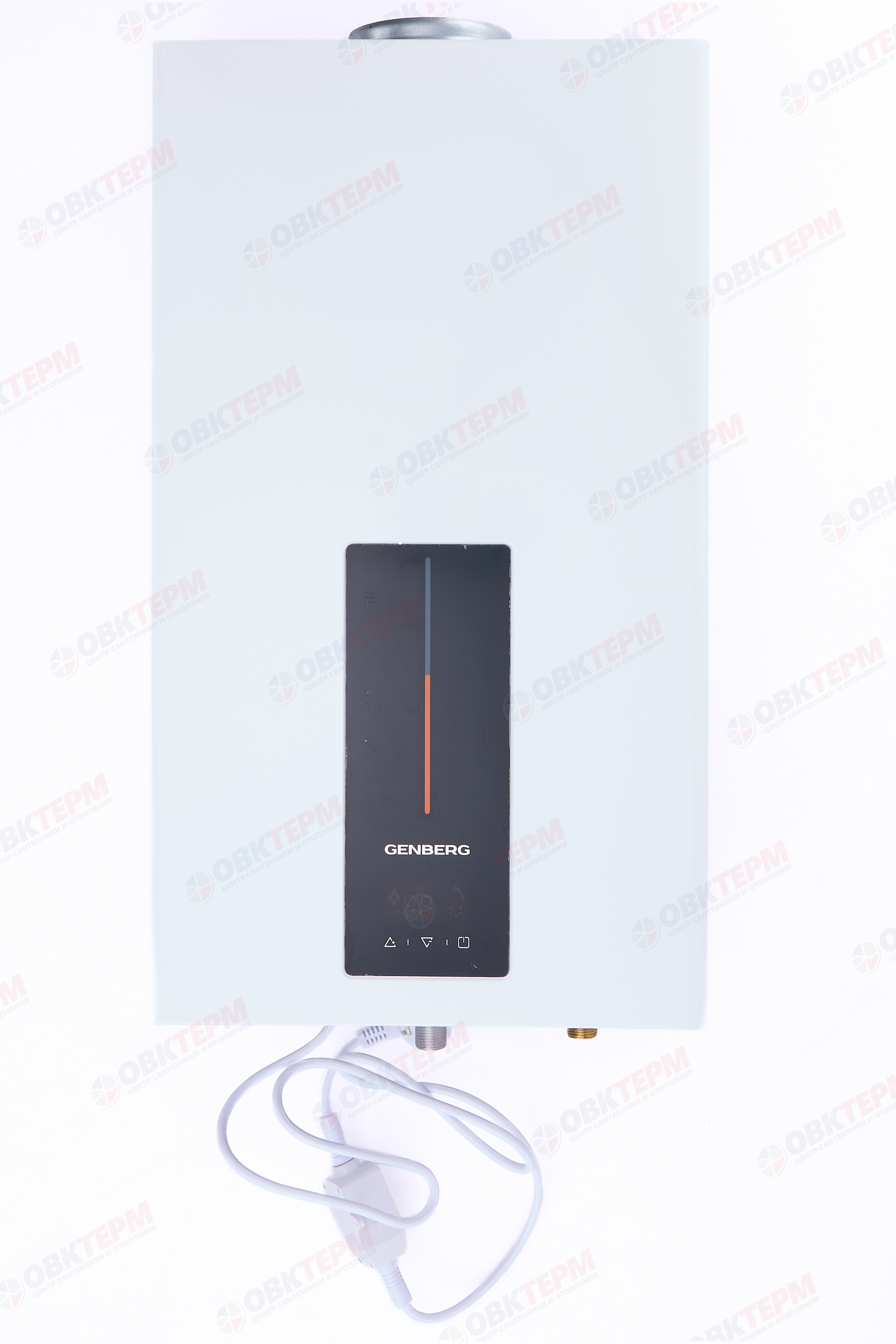 Колонка газовая  GENBERG 611.01  NEO   11л. БЕЛАЯ  (Электронная модуляция пламени) - Изображение №1