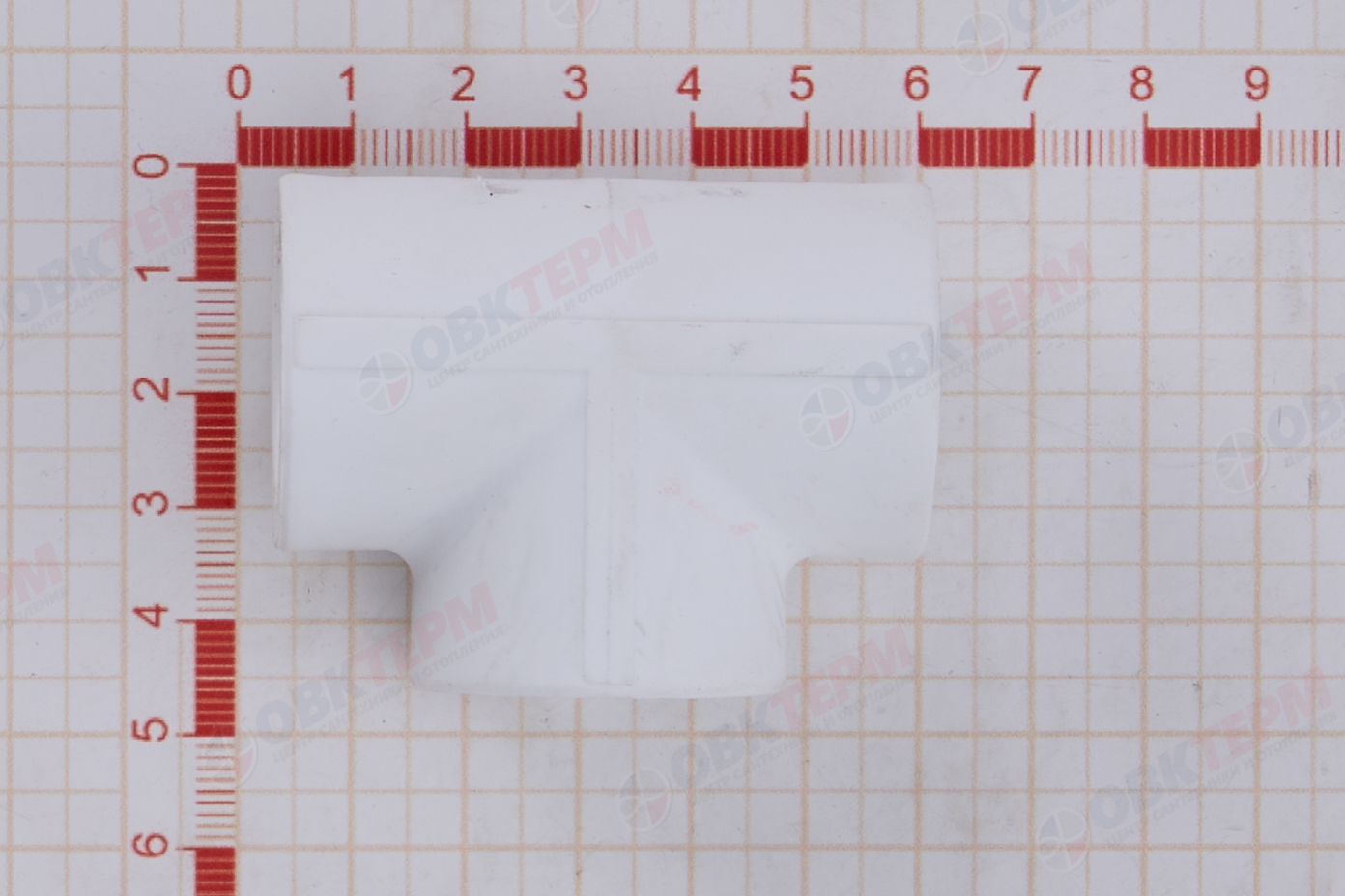 Тройник   25   БЕЛЫЙ PP-R     (KALDE)     (220) - Изображение №5