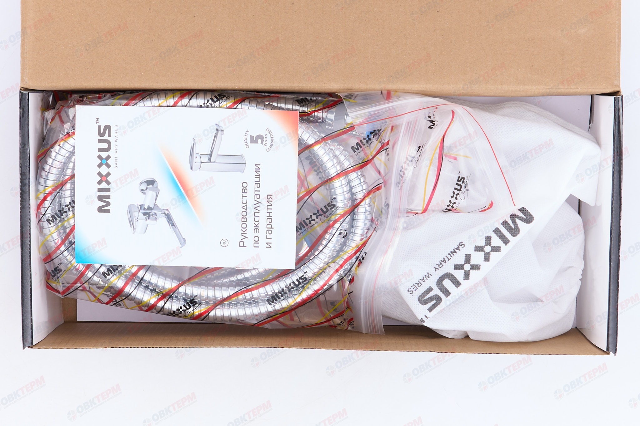Смеситель д/ванны MIXXUS PREMIUM MAER  006 EURO Ø40 (8 шт/ящ) - миниатюра №7