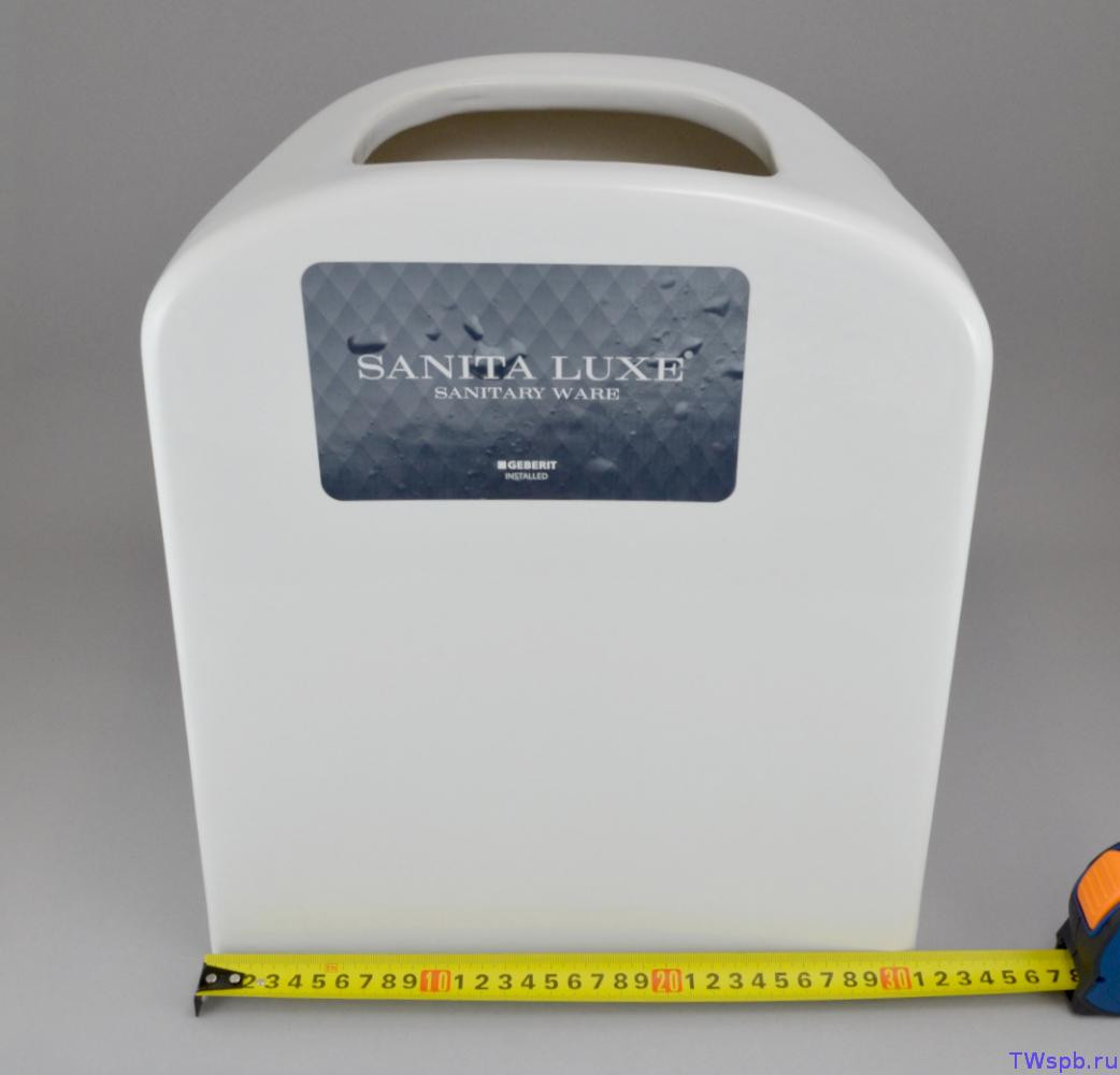 Смывной бачок унитаза Sanita Luxe Classic Белый S1 - миниатюра №8