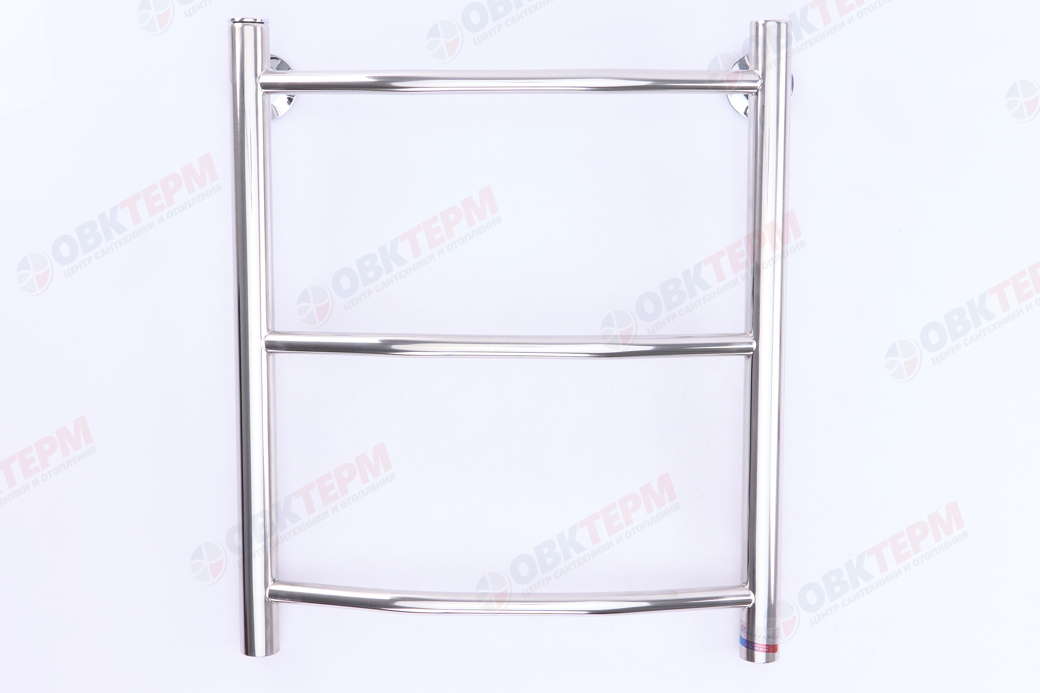 Полотенцесушитель лесенка ТДА ЛНК 40 х 50 Л вн.резьба 1/2" 3 перекладины АДВ - миниатюра №2