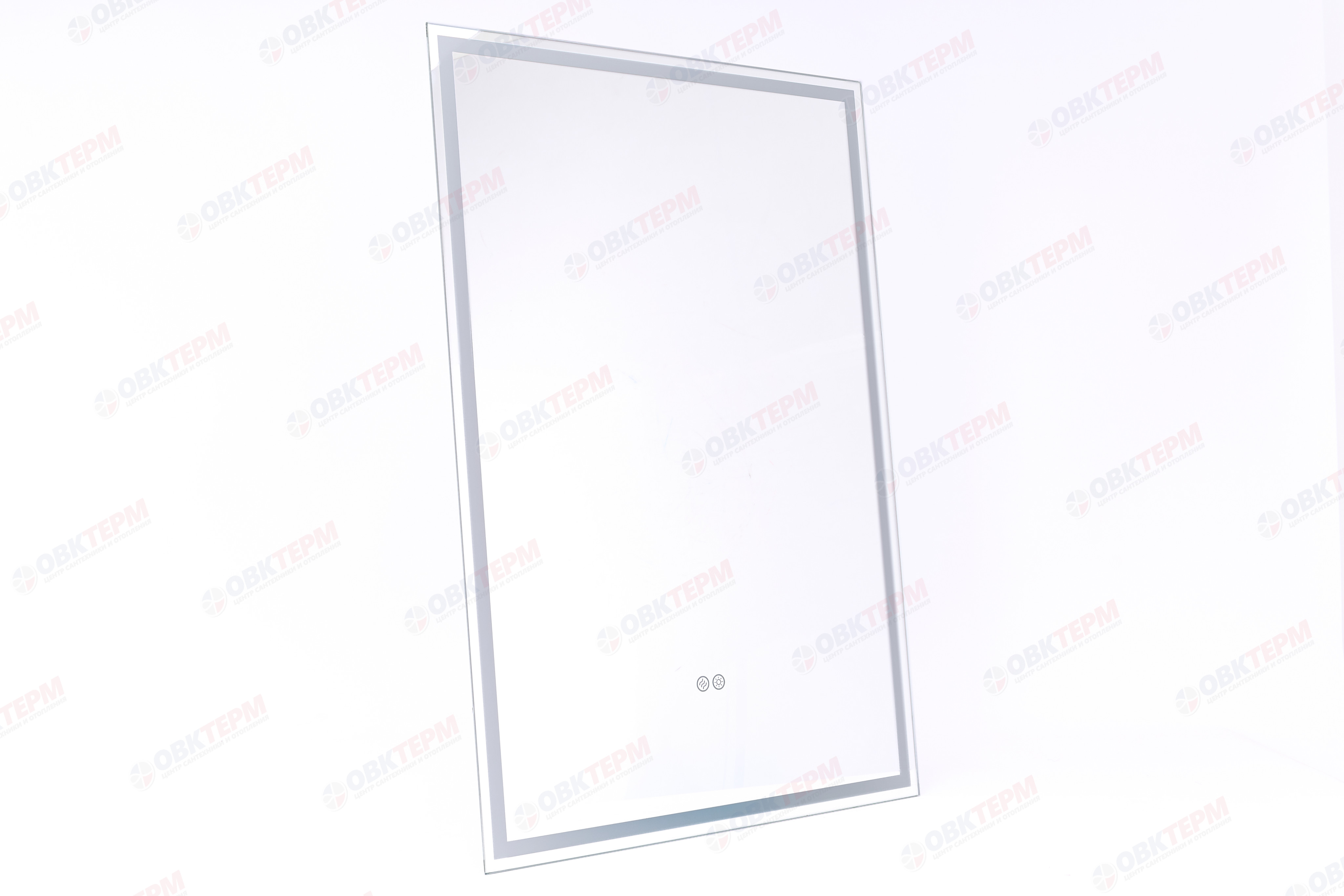 Зеркало  550х800 Solo Plus с LED подсветкой,подогревом и двойным сенсорным выкл.Кайман Glassiko - Изображение №2