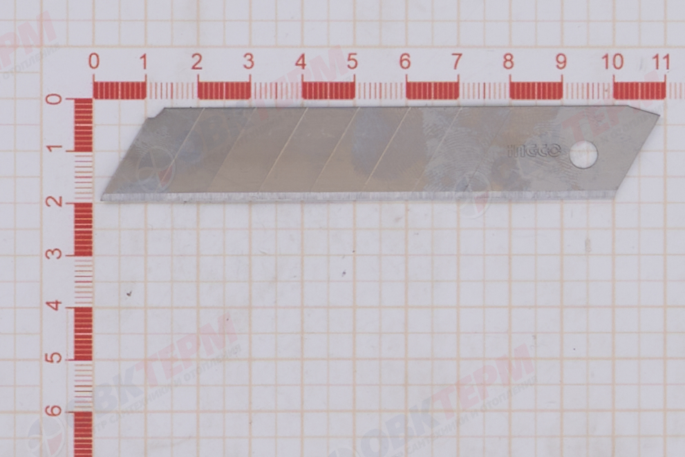 Лезвия для ножа 100х18мм, 10 лезвий INGCO - Изображение №4