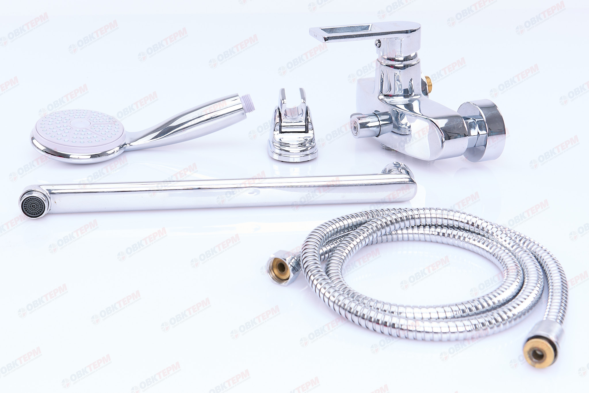 Смеситель д/ванны хром       F2272 *     (ф35, длинный гусак 35 см, евро перекл.)  FRAP - миниатюра №3