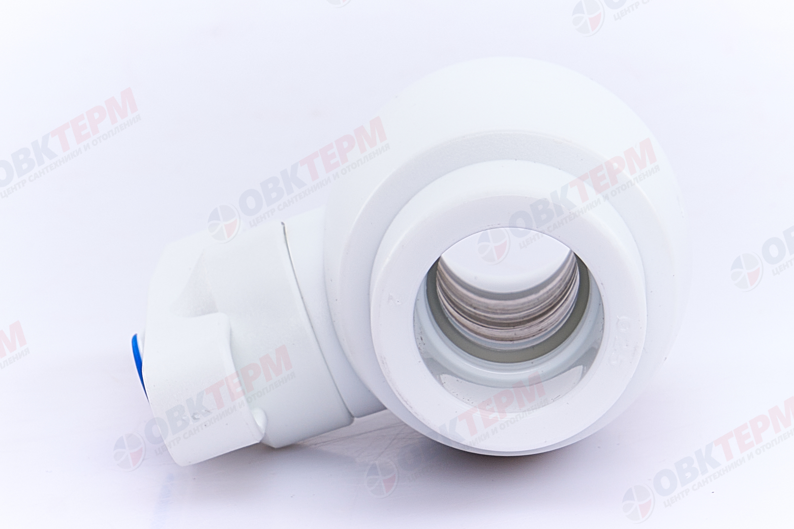 Кран  шаровый  полнопроходной 25  (латунный  шар)    БЕЛЫЙ PP-R   (RTP)    (30/1) - Изображение №3