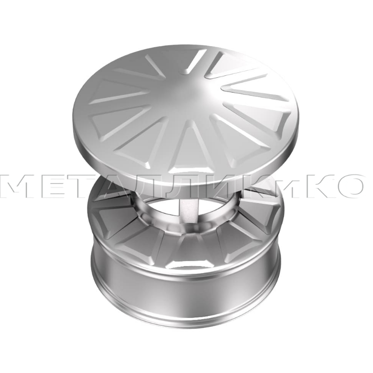 Оголовок 210 х 150; AISI 430 0.50 + AISI 430 0.50 (КОНДЕНСАТ *Ф) - Изображение №1