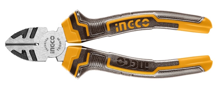 Бокорезы 180 мм диагональные с двухкомпонентной ручкой INGCO - Изображение №1