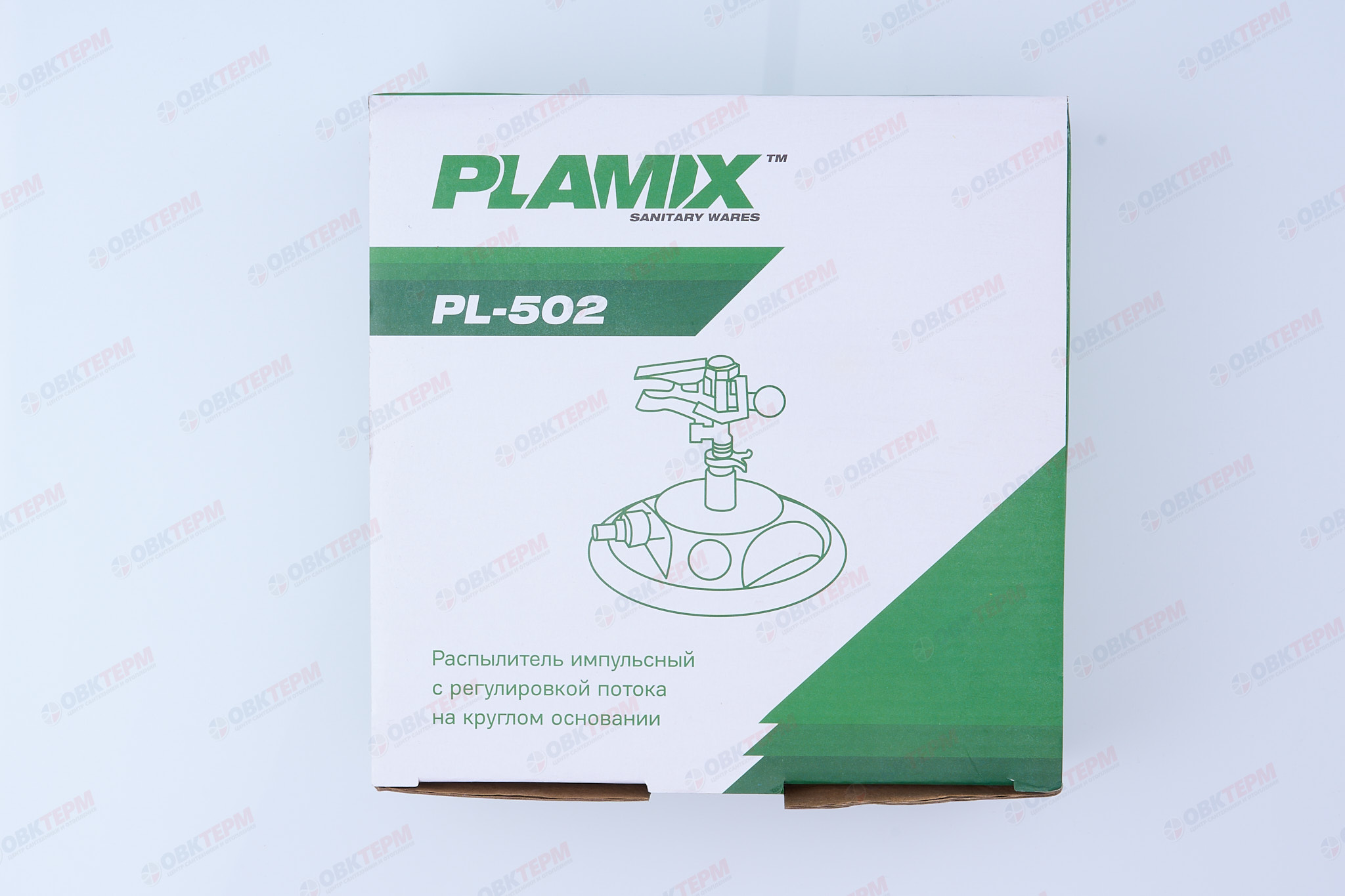 Распылитель импульсный с регул. потока на круглом основании (ABS) (24 шт)  PLAMIX/CRAB  PL-502 - Изображение №5