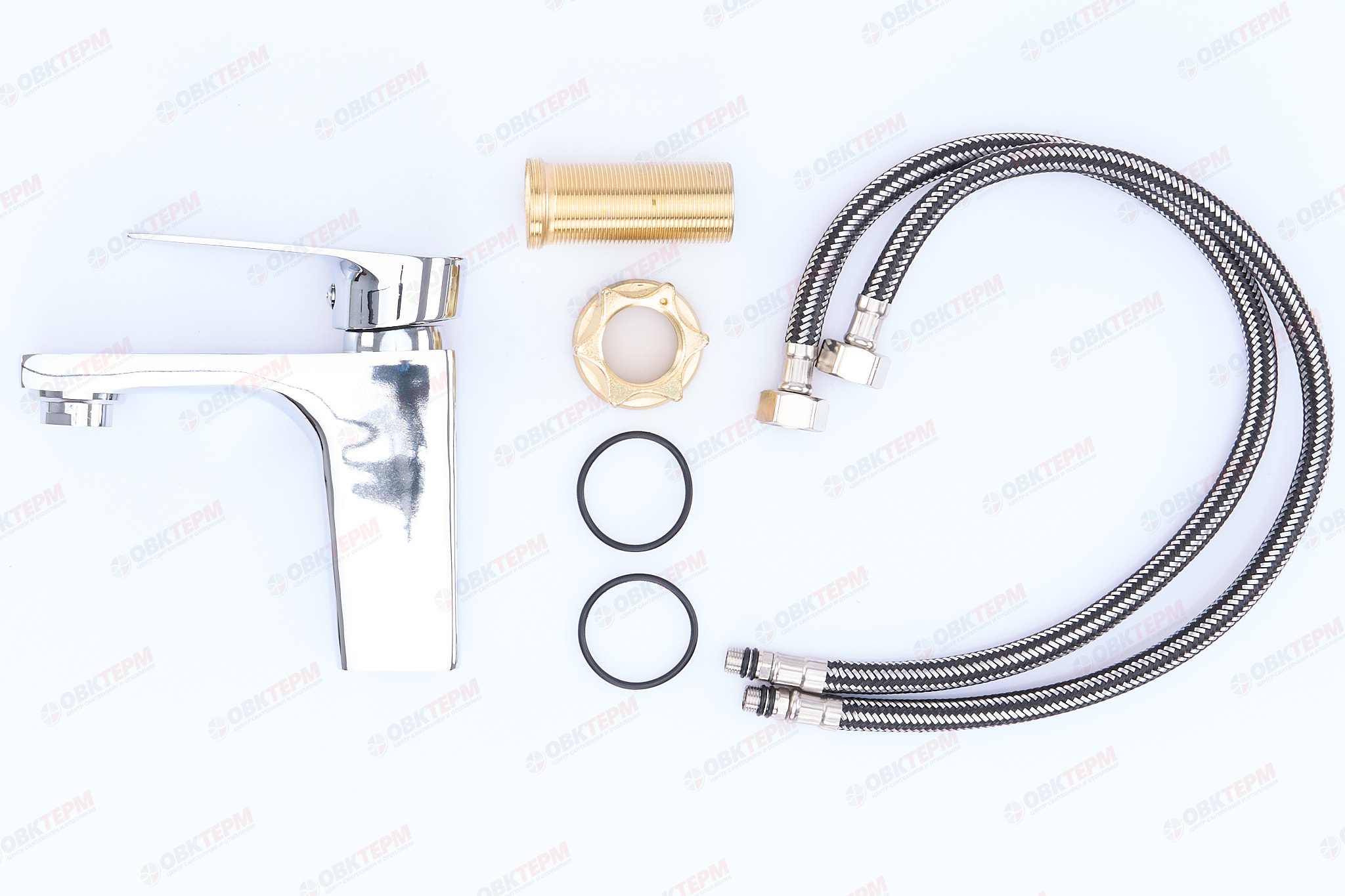 Смеситель д/умывальника CHAMPION RAMA 001 (NUT) (гайка)  (10 шт/ящ) - Изображение №3