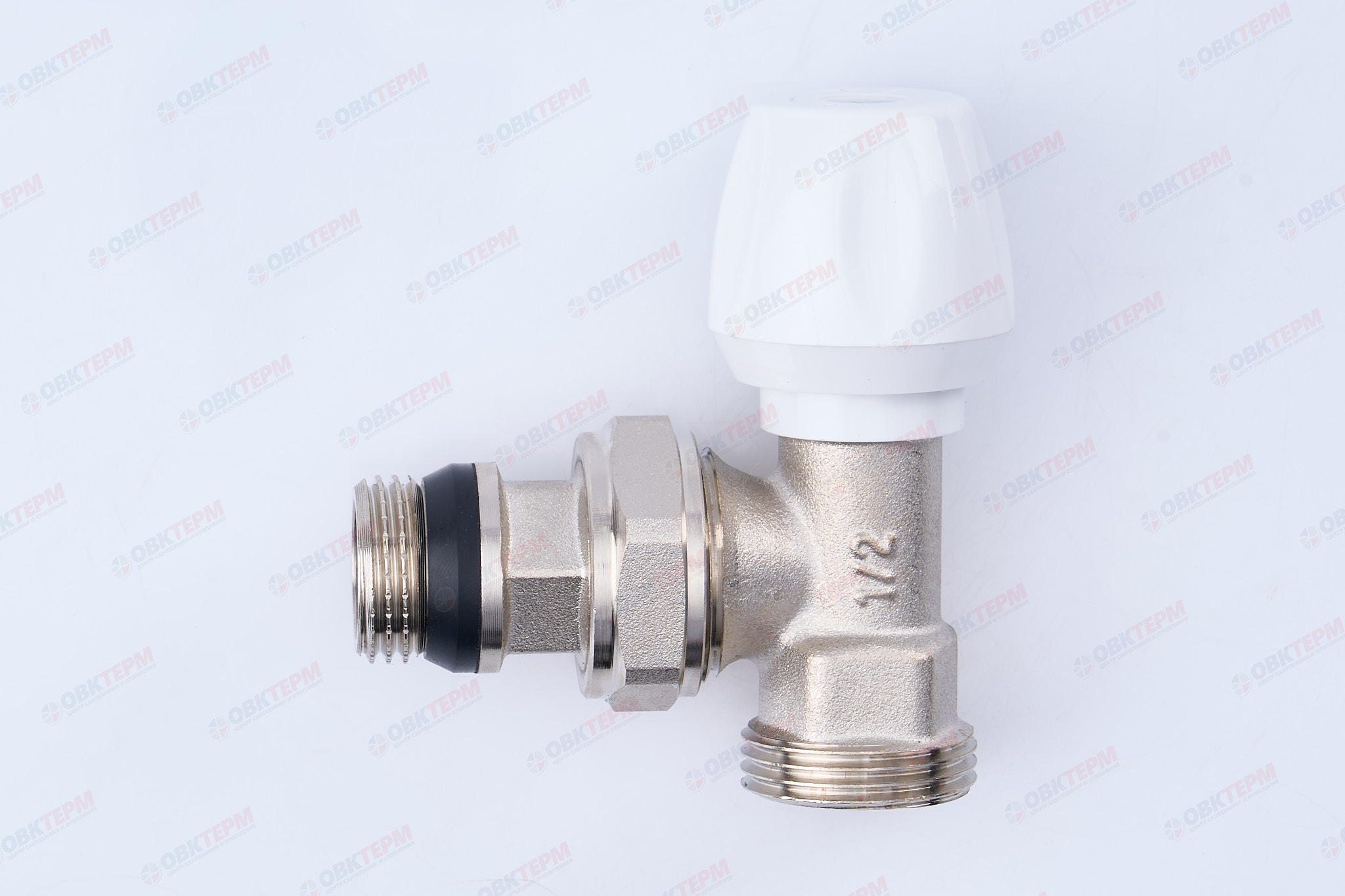 Кран рад.     TIM   верхний угловой 1/2"х3/4" под евроконус (ZEISSLER)   RS201.02E - Изображение №1