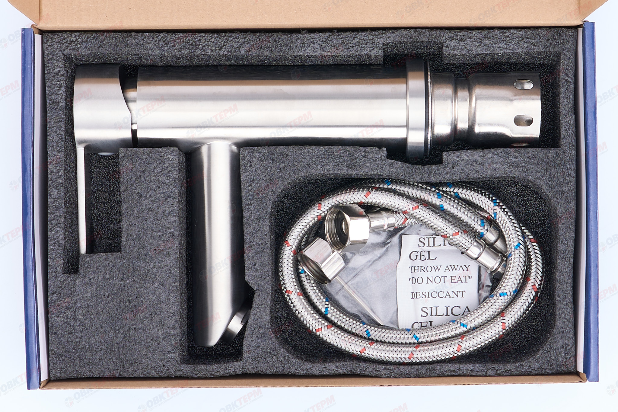 Смеситель д/умывальника FRAР F10801 сатин (Ø35, аэратор М24, на гайке) (10 шт) - миниатюра №7