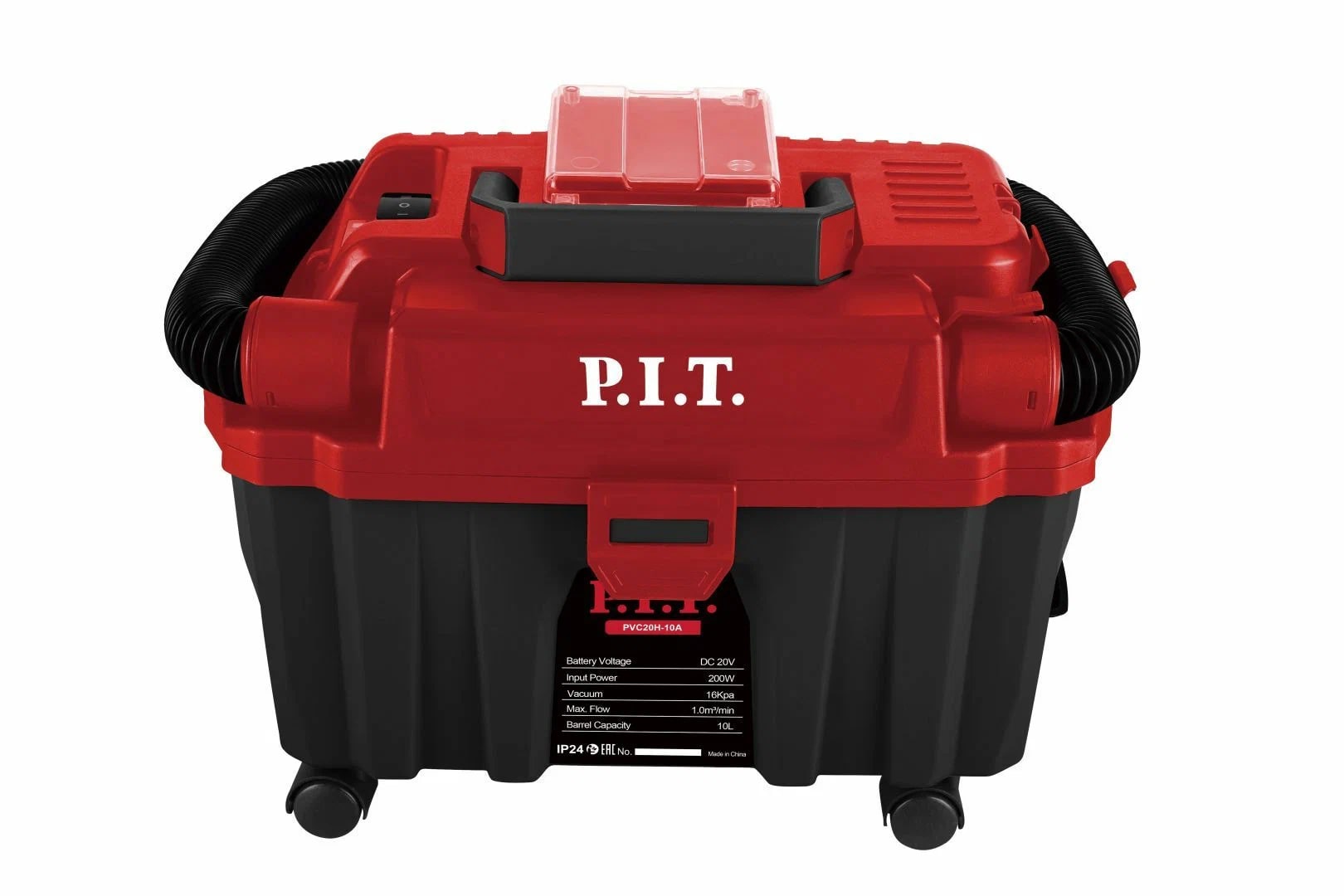 Пылесос аккум. P.I.T OnePower PVC20H-10A SOLO (20В, 10л, 16кПа (1 м³/мин (БЕЗ АКБ и ЗУ) - Изображение №2