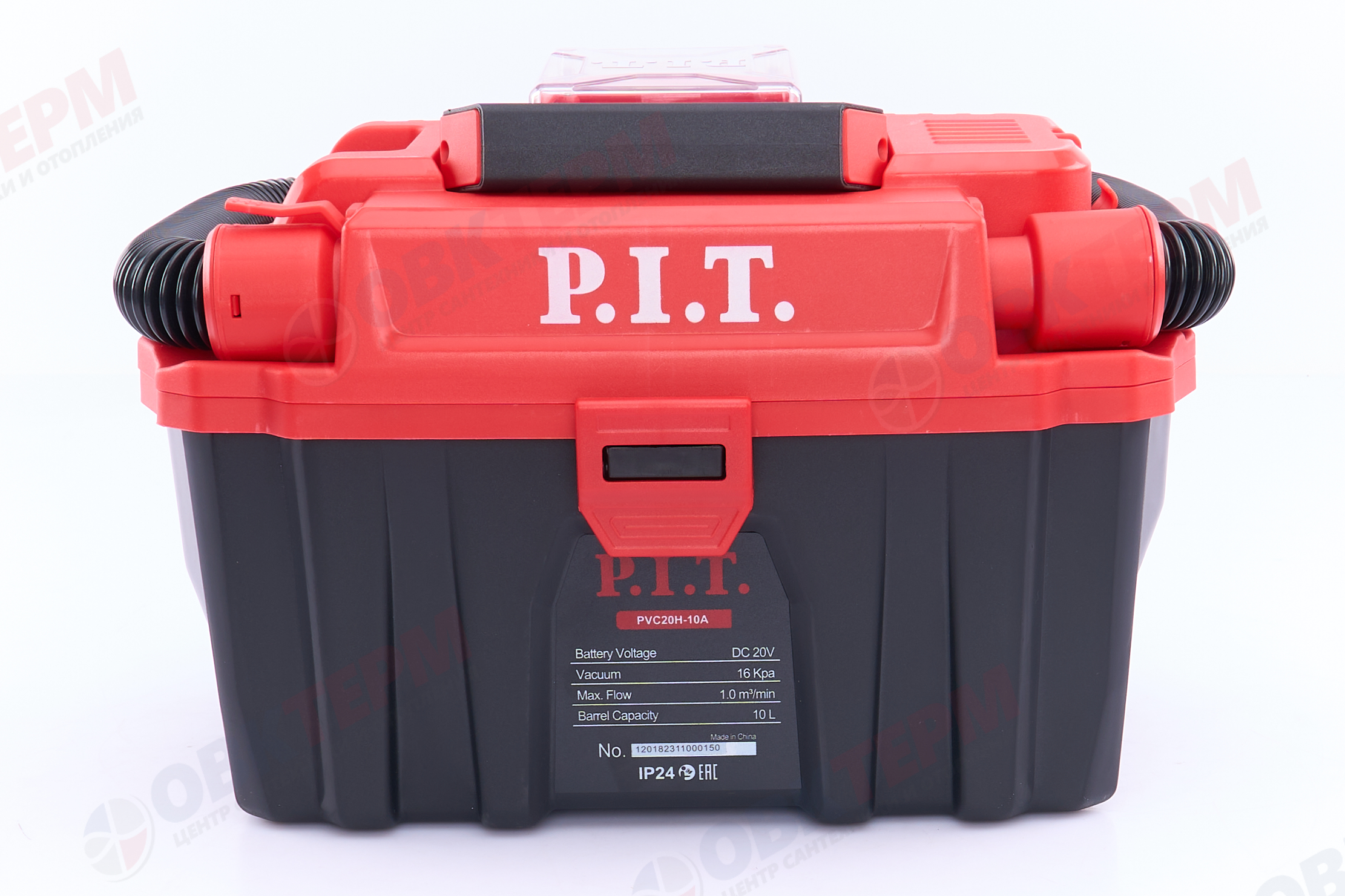 Пылесос аккум. P.I.T OnePower PVC20H-10A SOLO (20В, 10л, 16кПа (1 м³/мин (БЕЗ АКБ и ЗУ) - миниатюра №11