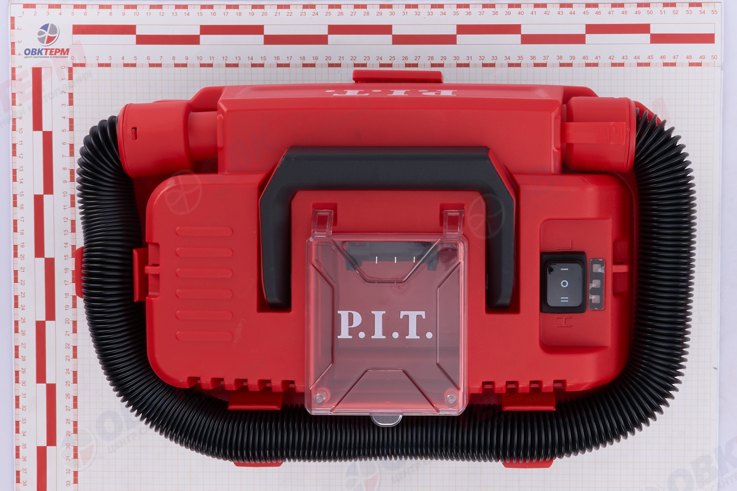 Пылесос аккум. P.I.T OnePower PVC20H-10A SOLO (20В, 10л, 16кПа (1 м³/мин (БЕЗ АКБ и ЗУ) - миниатюра №16