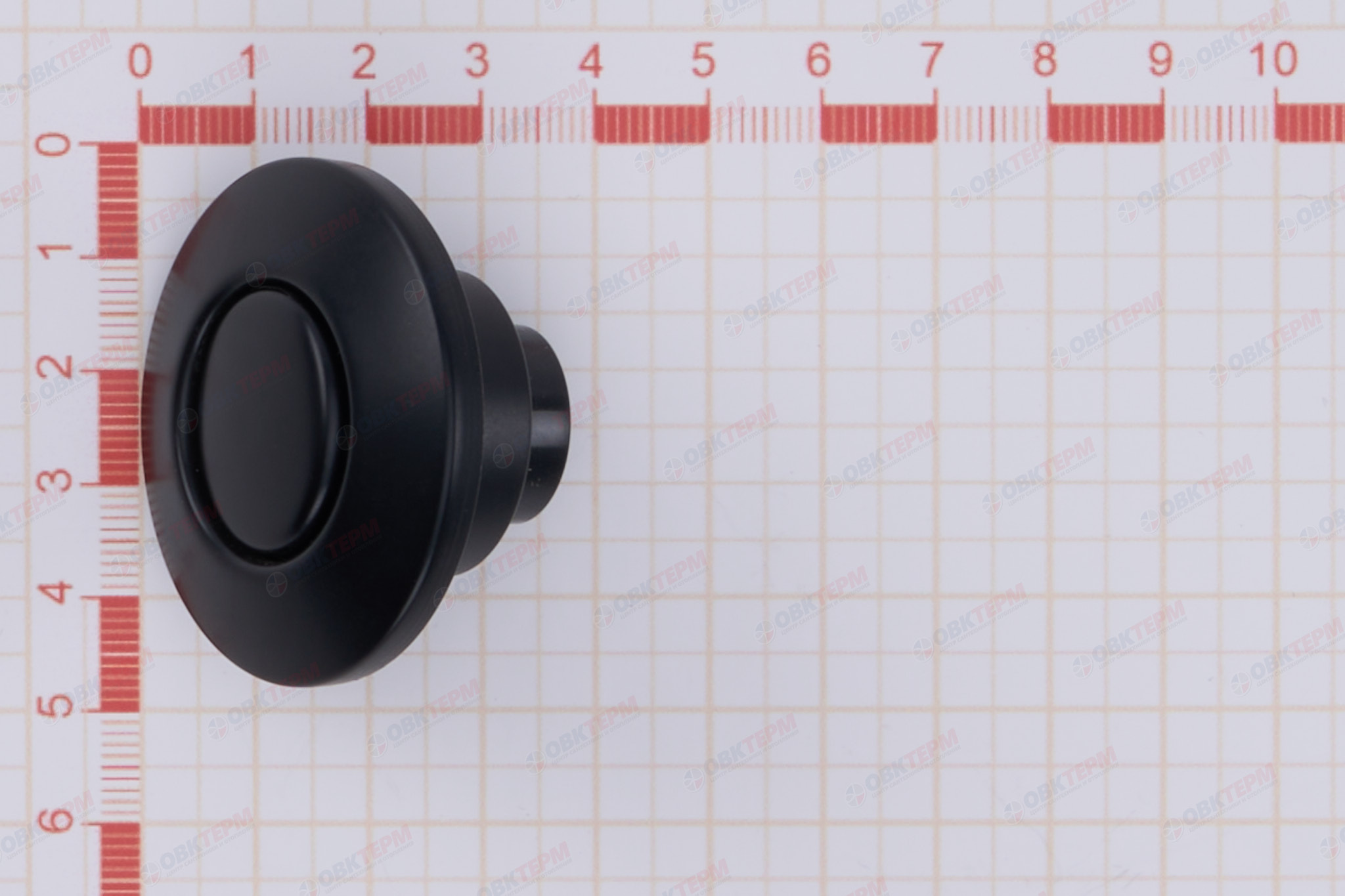 Кнопка пневматическая для измельчителя пищевых отходов MIXXUS AS-01 BLACK (100 шт/ящ) - миниатюра №6