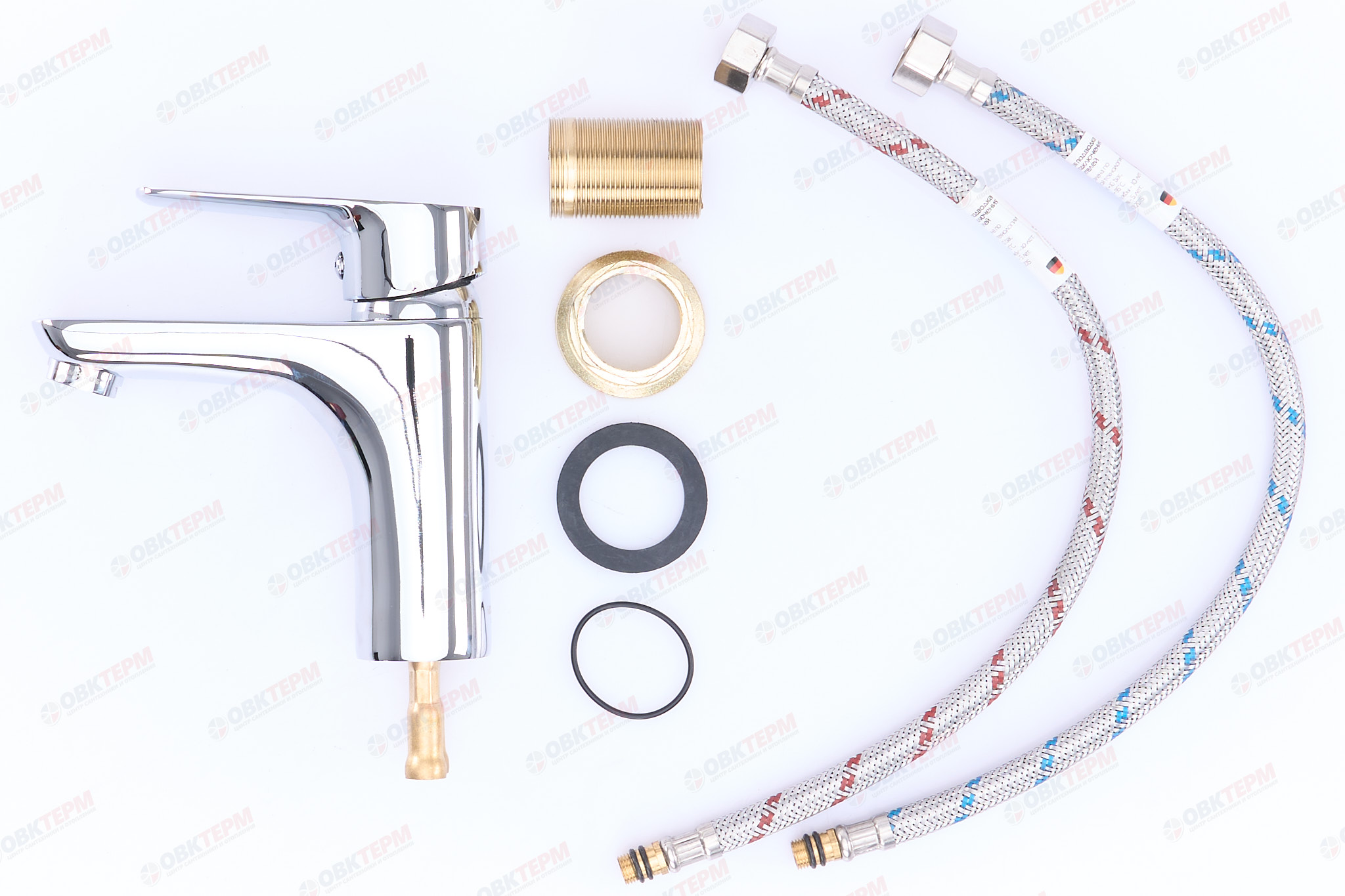 Смеситель д/умывальника MIXXUS NEM 001 Ø35 ГАЙКА (10 шт/ящ) - Изображение №5