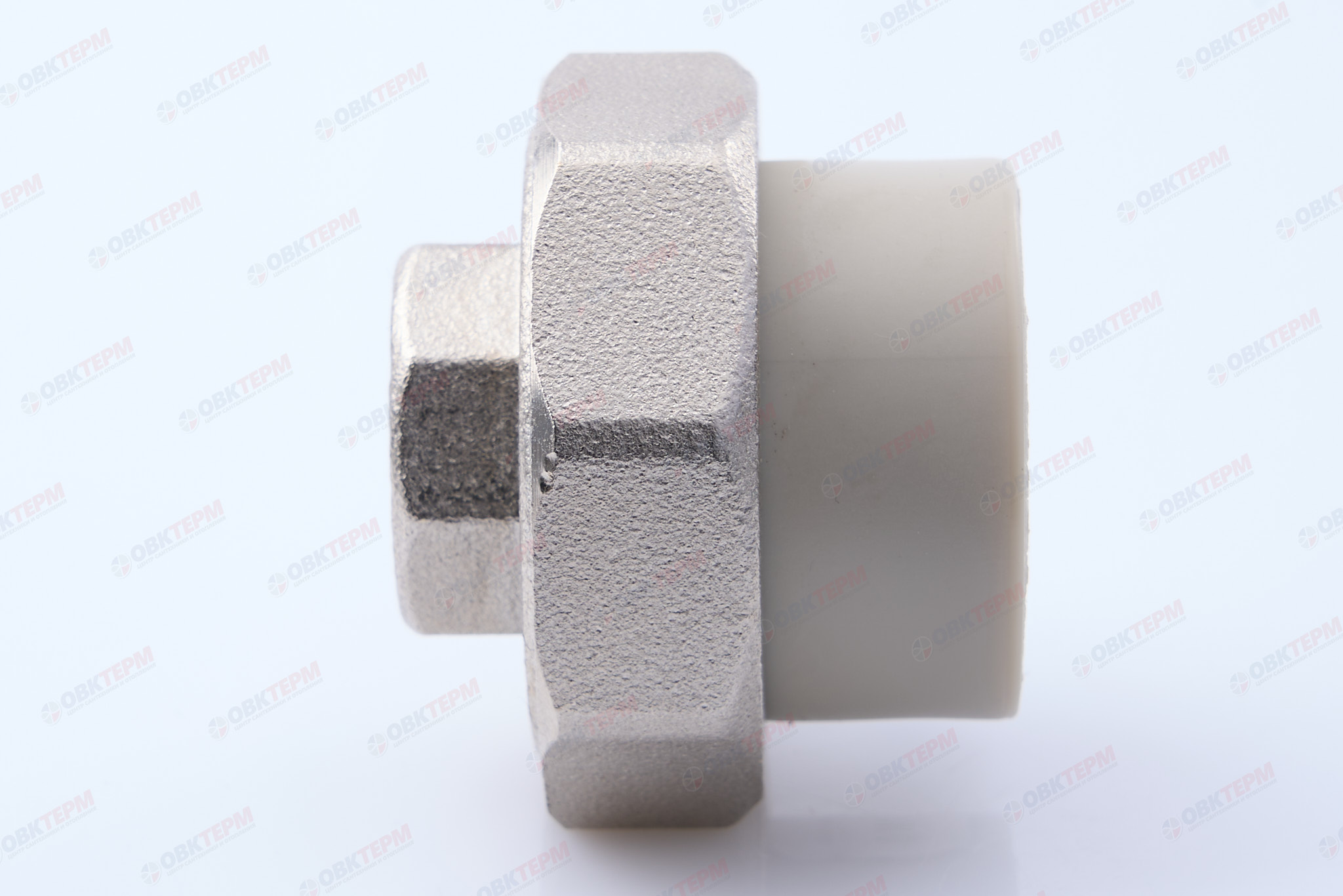 Разборное соединение   25 *  1/2"  В    СЕРОЕ PP-R    (RTP)    (140/10) - Изображение №4