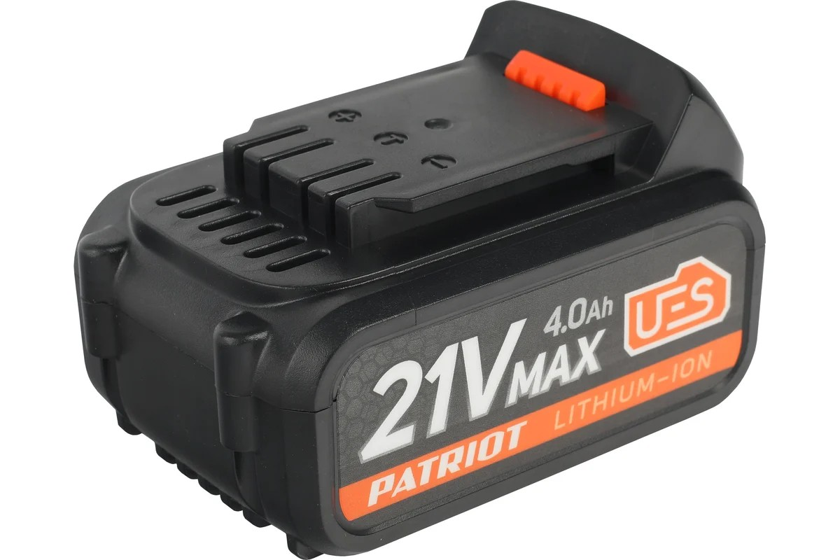 Батарея аккумуляторная PATRIOT PB BR 21V(Max) Li-ion PATRIOT UES, 4,0Ah Pro - Изображение №5