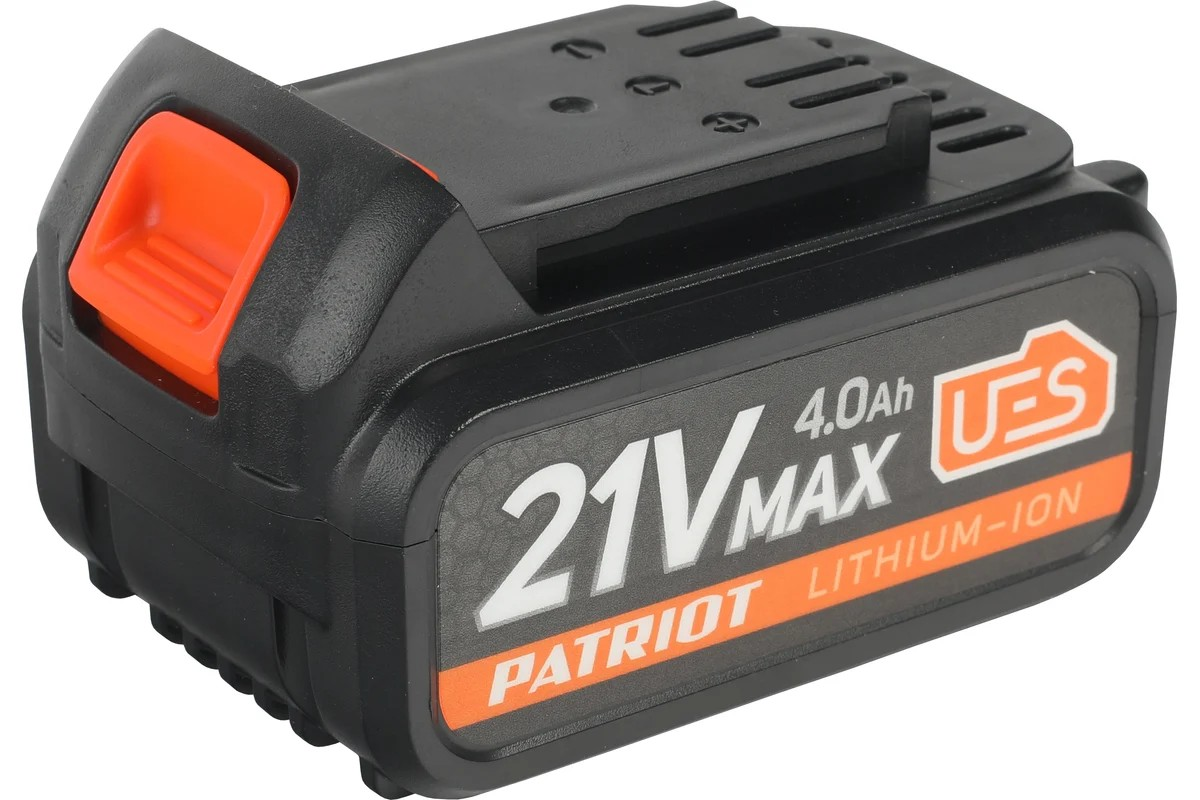Батарея аккумуляторная PATRIOT PB BR 21V(Max) Li-ion PATRIOT UES, 4,0Ah Pro - Изображение №1