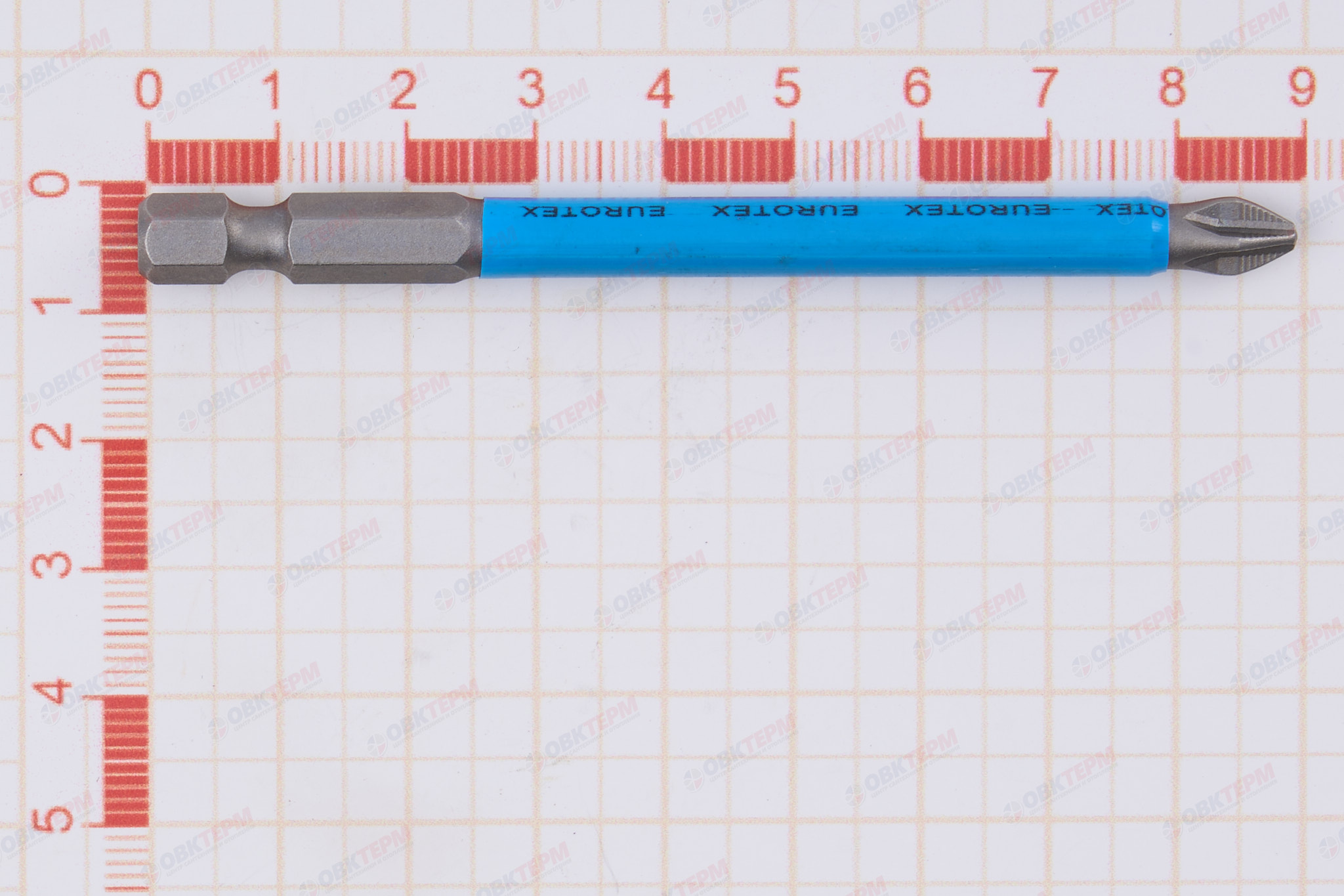 Биты PH2  90 мм для больших нагрузок EUROTEX - Изображение №5