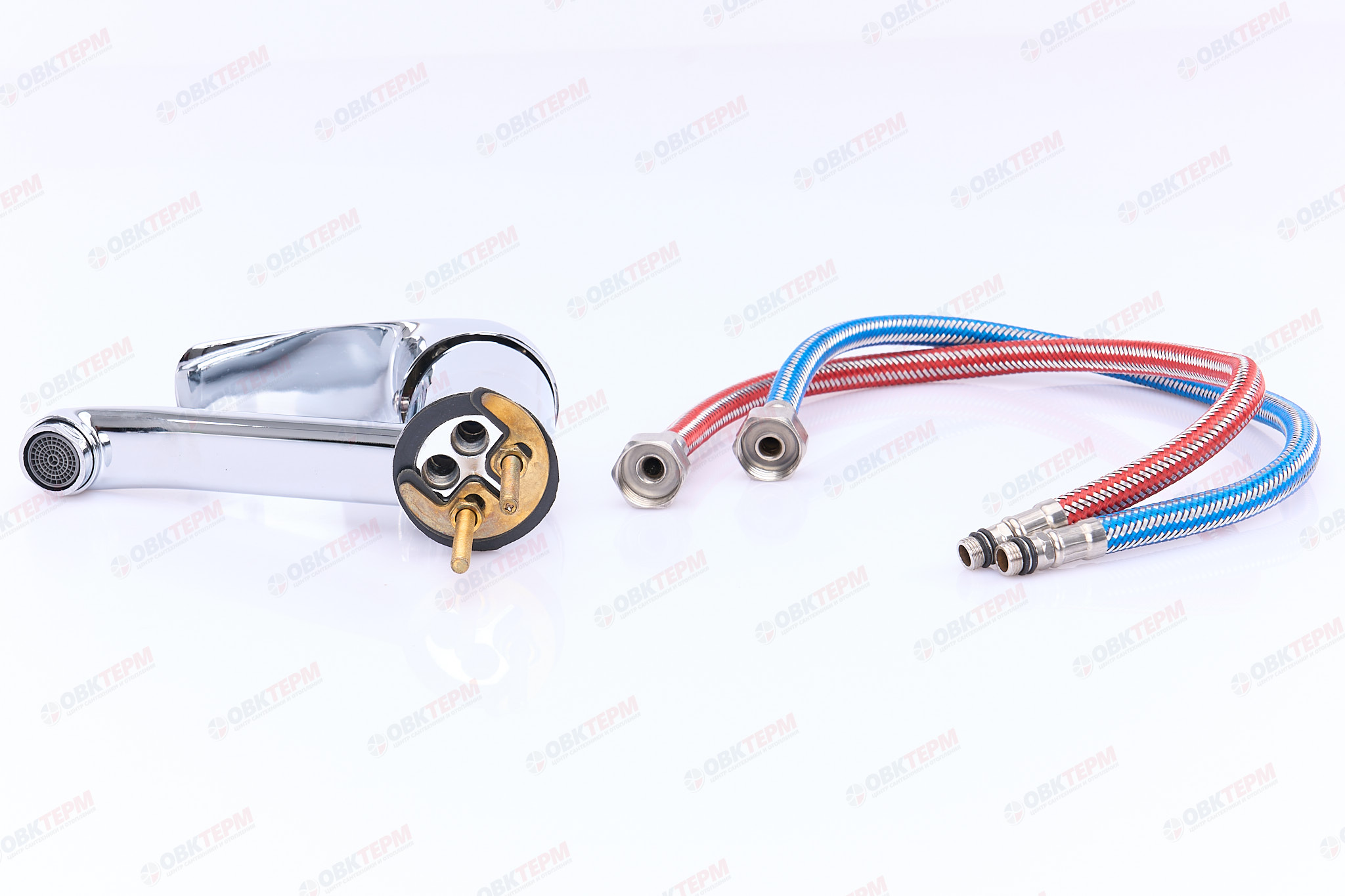 Смеситель д/умывальника CHAMPION PAN 004-135-15cm (гайка)  (10 шт/ящ) - Изображение №4