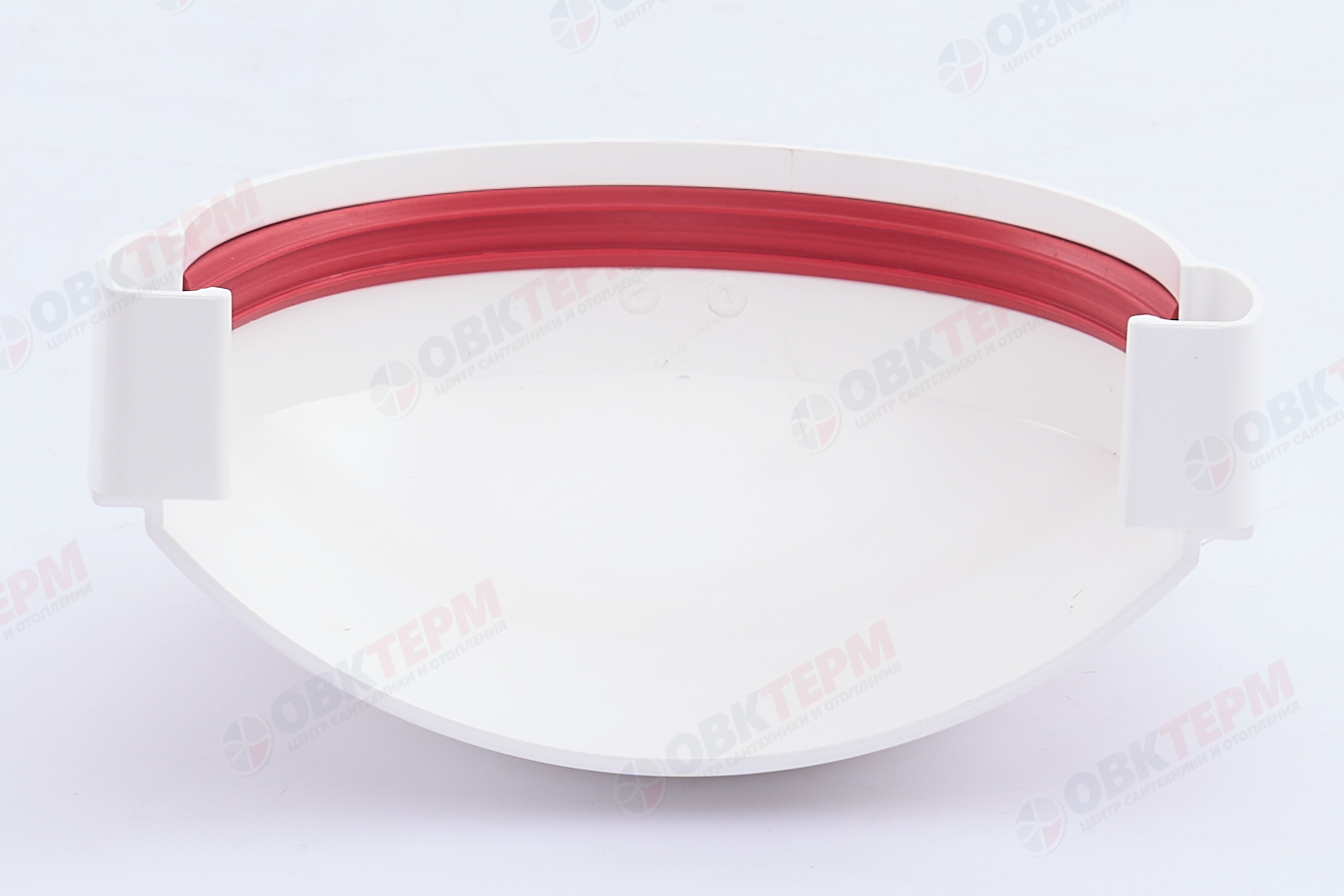 Заглушка желоба Дизайн 135 ПВХ Grand Line белая (RAL 9003) (уп. 77шт) - Изображение №5