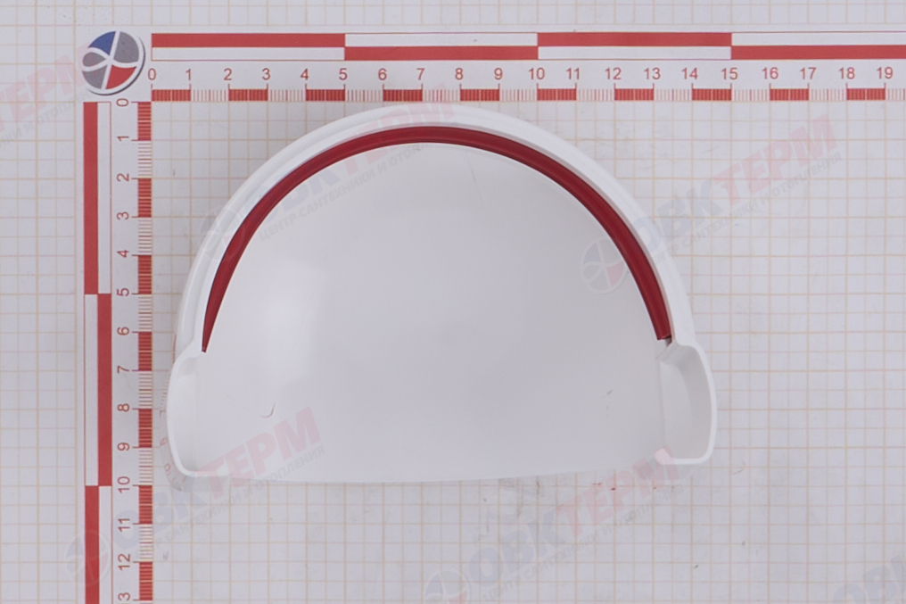 Заглушка желоба Дизайн 135 ПВХ Grand Line белая (RAL 9003) (уп. 77шт) - миниатюра №6