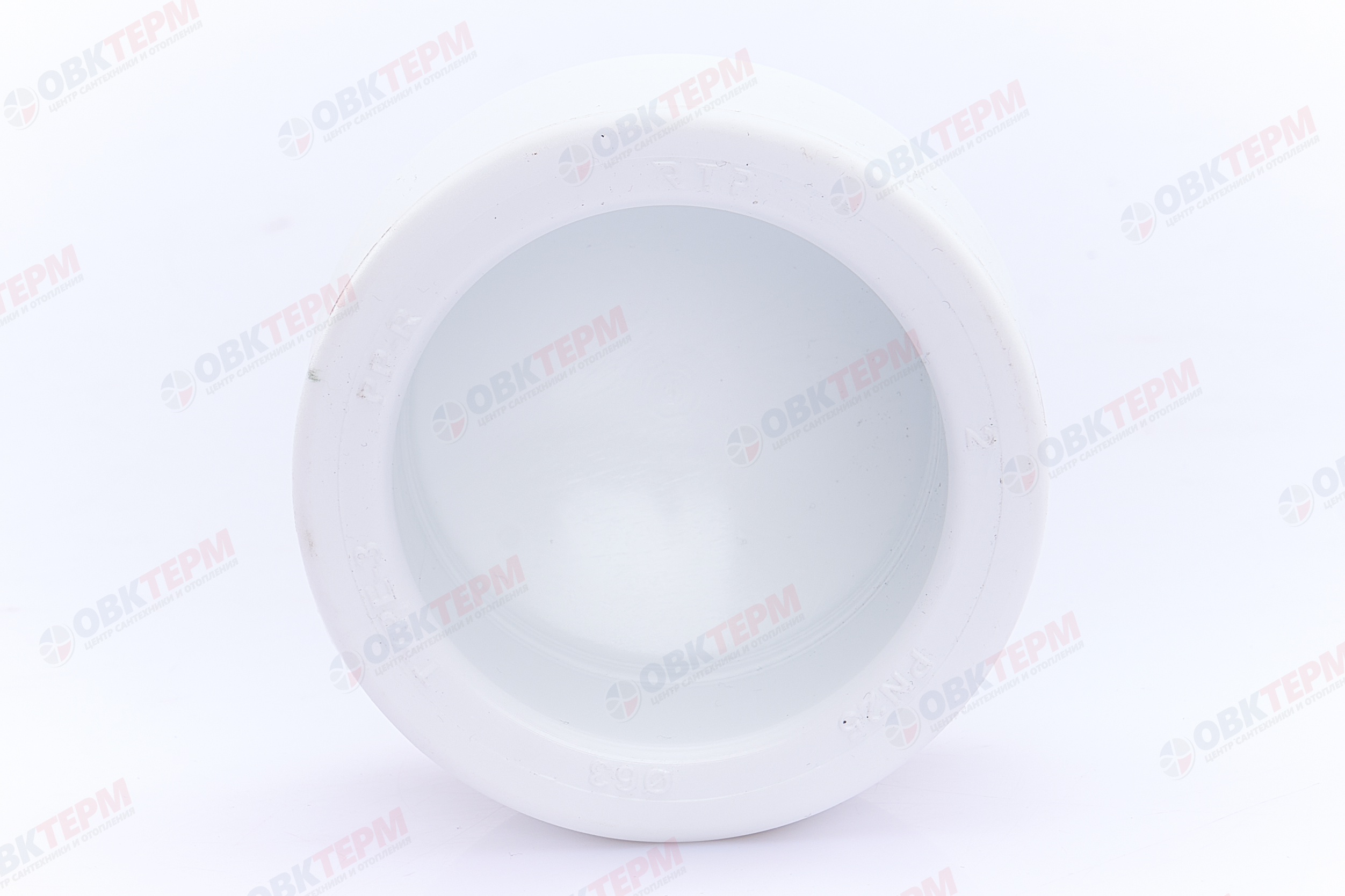 Заглушка  63   БЕЛАЯ PP-R    (RTP)    (36/6) - миниатюра №3
