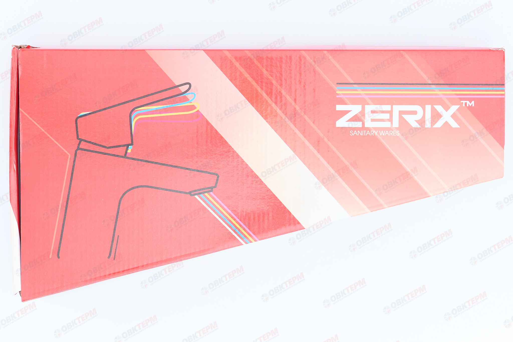 Смеситель д/кухни REFLECTOR ZERIX SOP7 146 BLACK Ø40 ГАЙКА (10 шт/ящ) - миниатюра №6