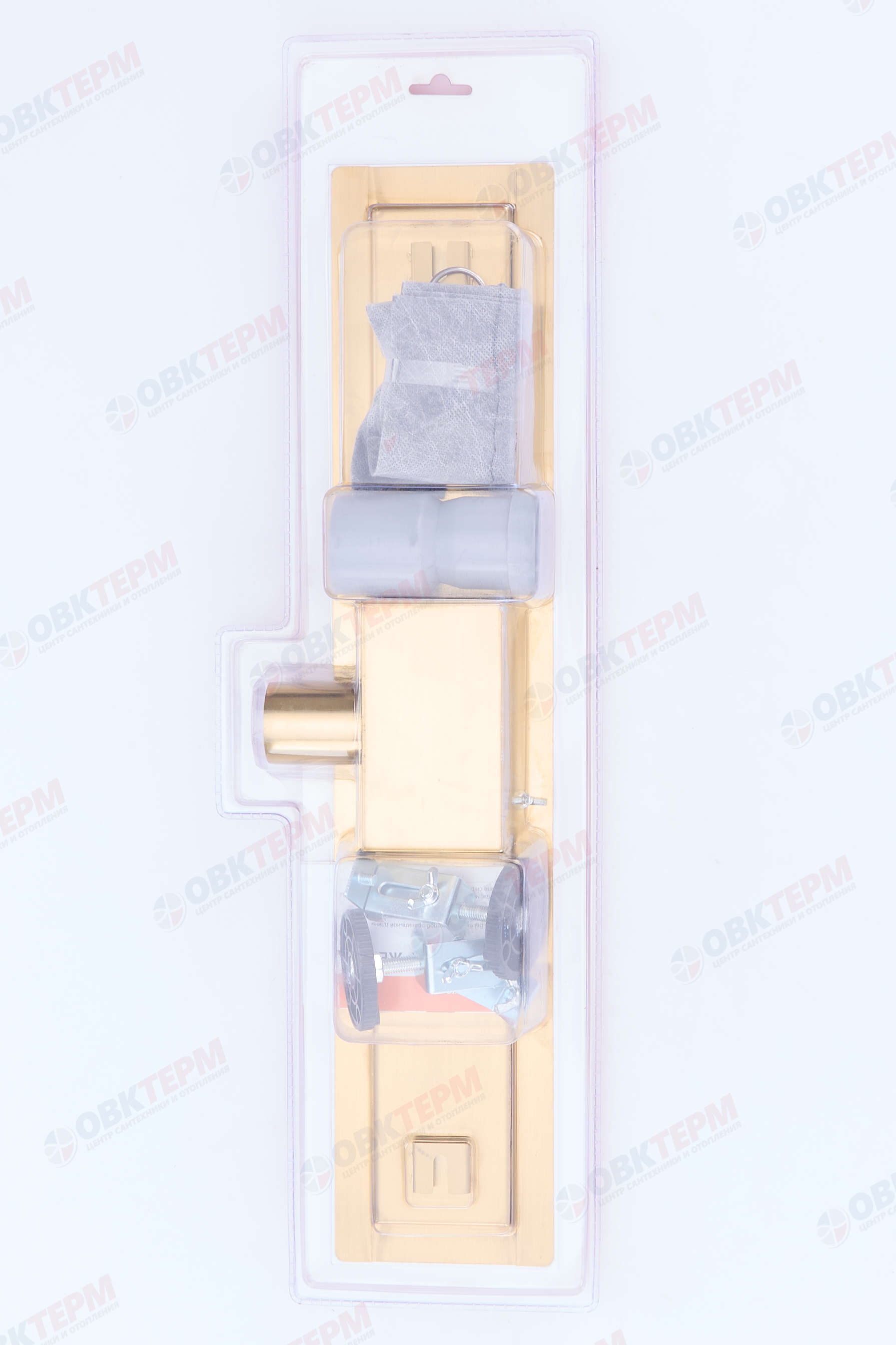 Трап-лоток 50 см золото цвет (сухой +гидрозатвор)TIM BAD485002GP (1шт/4шт упак) - Изображение №4