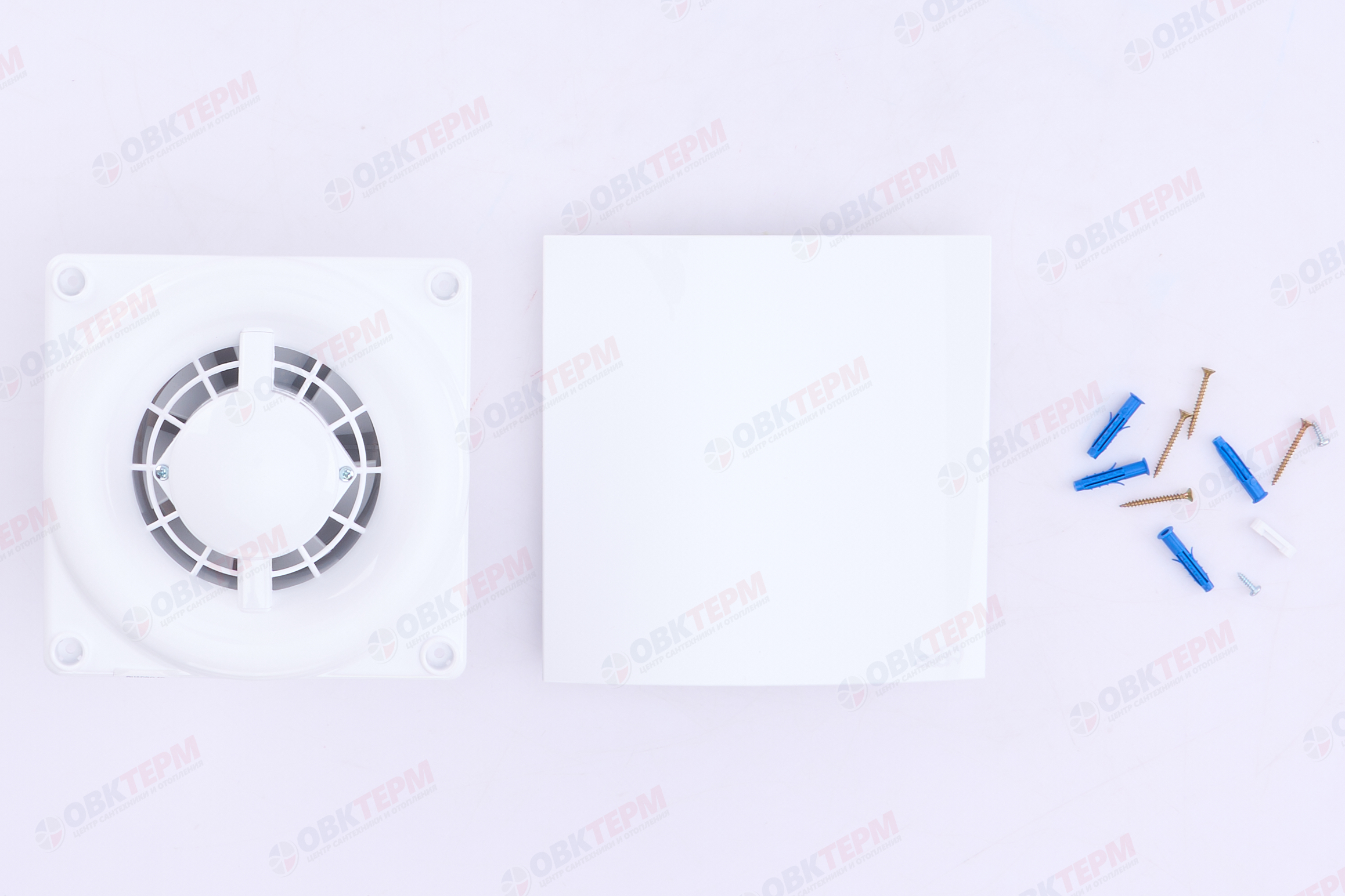 Вентилятор QUADRO 4C осевой с обратным клапаном d98 Ш172*В172 (15шт/уп) Эра - миниатюра №8