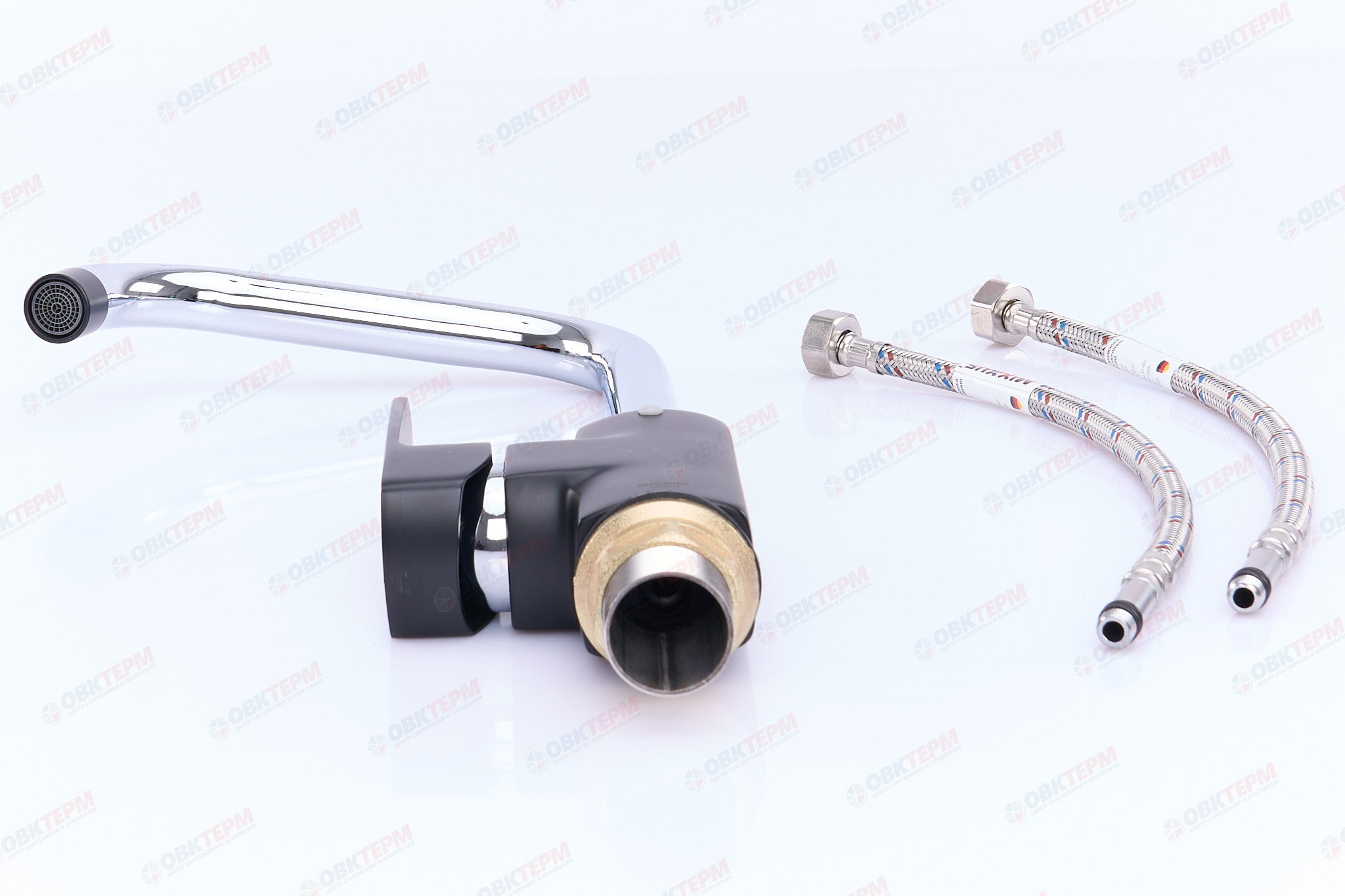 Смеситель д/кухни MIXXUS MISSOURI 014-G  Ø35  (BLACK) (10 шт/ящ) - миниатюра №4