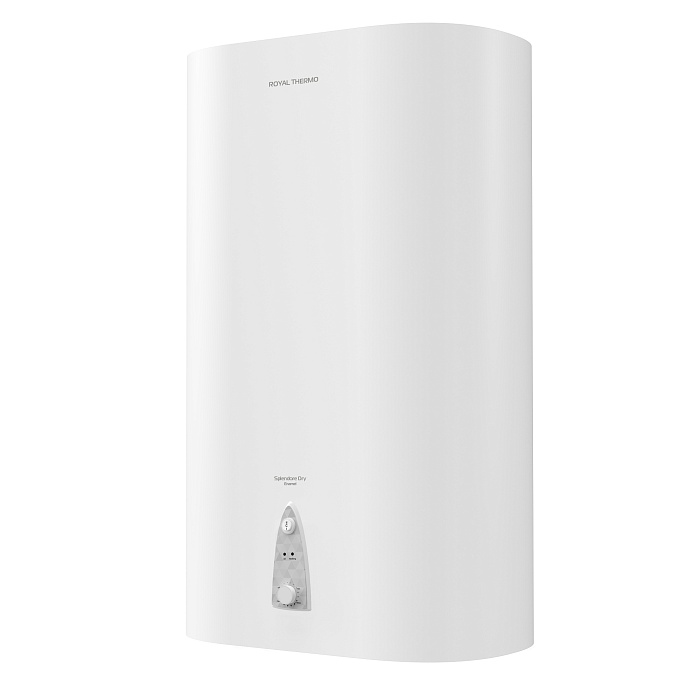 Водонагреватель Royal Thermo RWH  80 Splendore Dry Enamel (2 кВт,сухой тэн,белый,ш550,5*в920*г350) - Изображение №1
