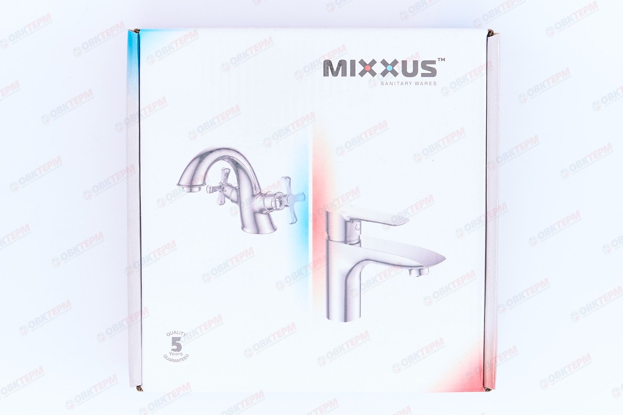 Смеситель д/умывальника MIXXUS MISSOURI 001 Ø35 ГАЙКА (BLACK) (10 шт/ящ) - миниатюра №7