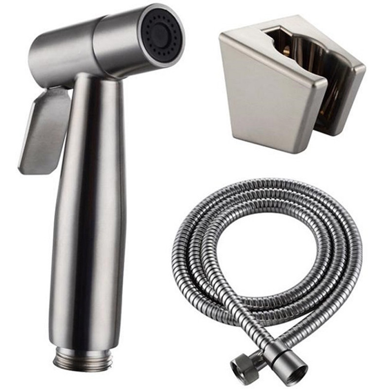Набор д/гигиен.душа ZERIX BIDET SET-005 SUS из нерж. стали SUS304 (50 шт/ящ) - Изображение №2