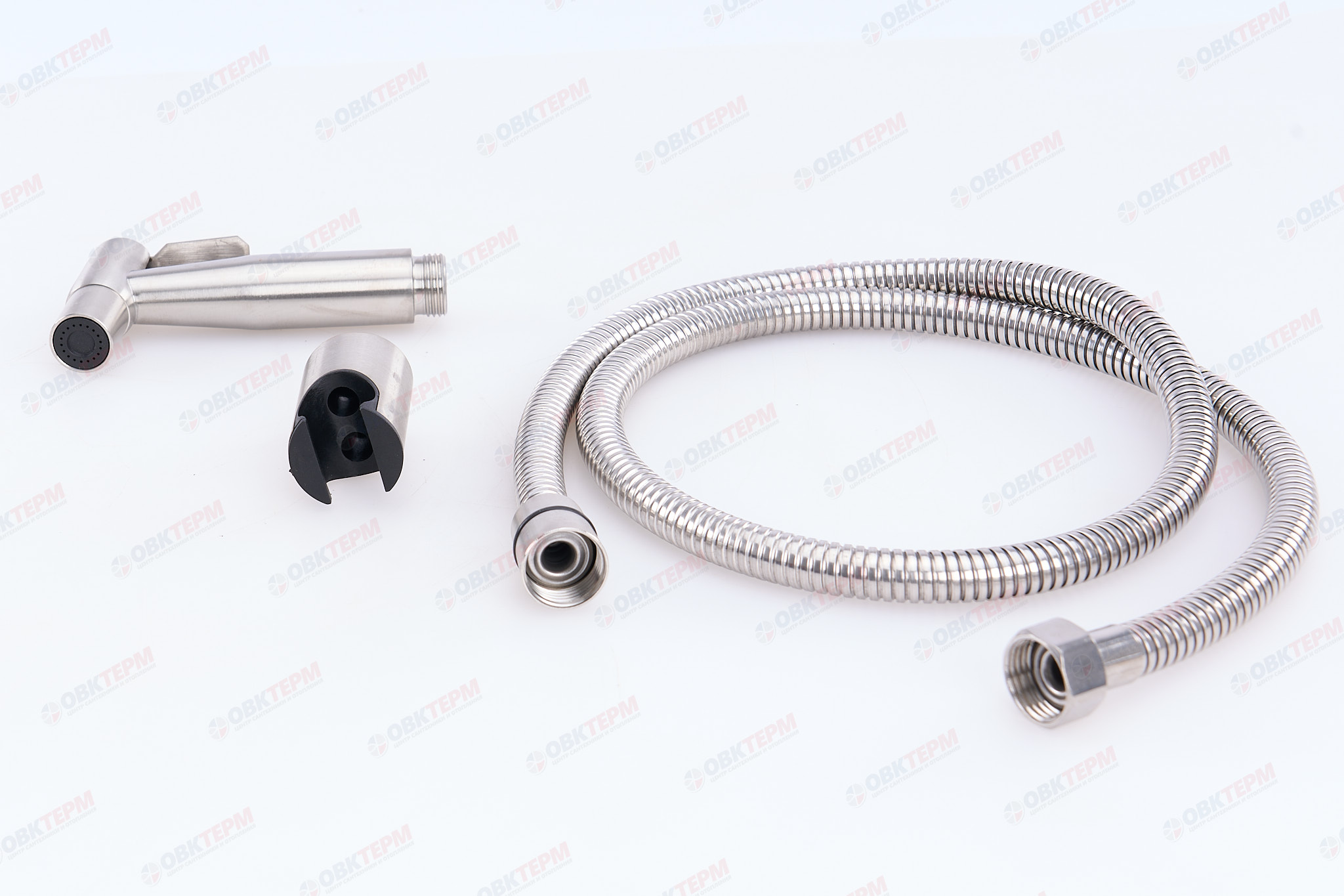 Набор д/гигиен.душа ZERIX BIDET SET-005 SUS из нерж. стали SUS304 (50 шт/ящ) - Изображение №3